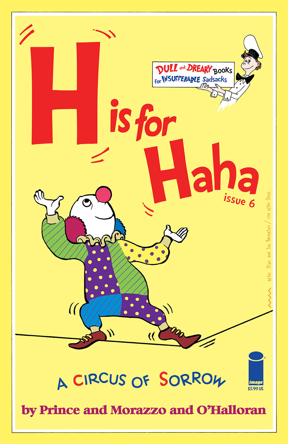 HAHA #6 (OF 6) CVR B MORAZZO & OHALLORAN (MR) 2021 Haha IMAGE COMICS