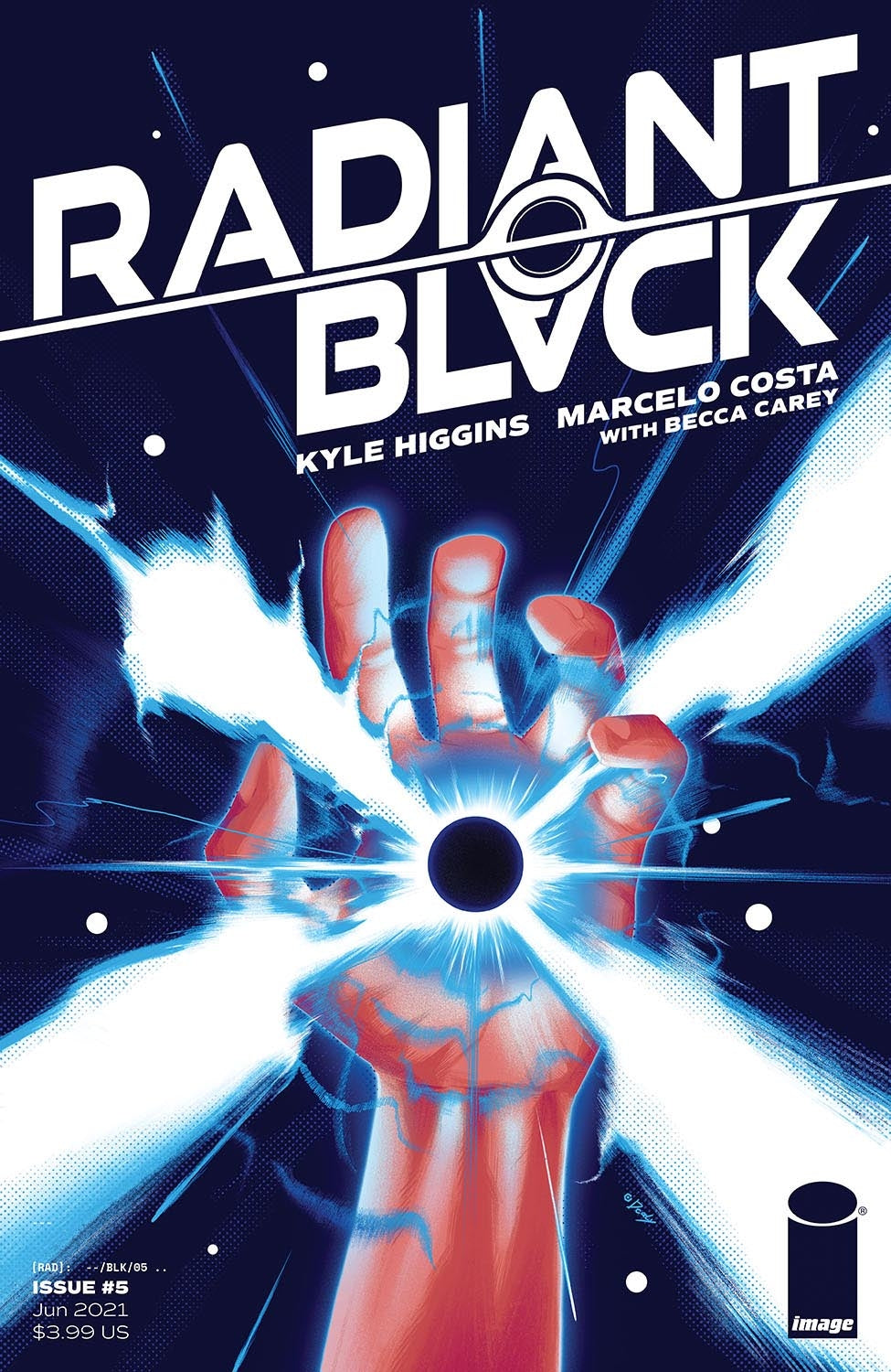 RADIANT BLACK #5 CVR A DOALY 2021 Radiant Black IMAGE COMICS