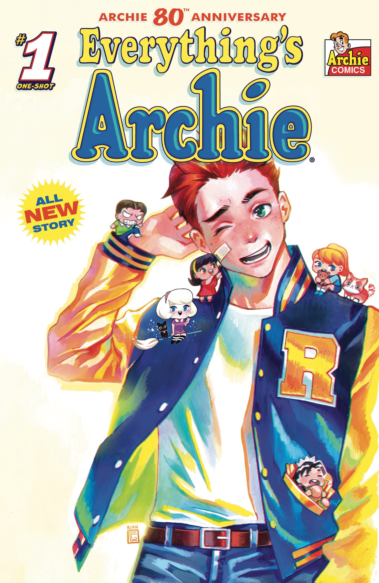 ARCHIE 80TH ANNIVERSARY EVERYTHING ARCHIE #1 CVR C RIAN GONZALES VARIANT 2021 comic book ARCHIE COMIC PUBLICATIONS