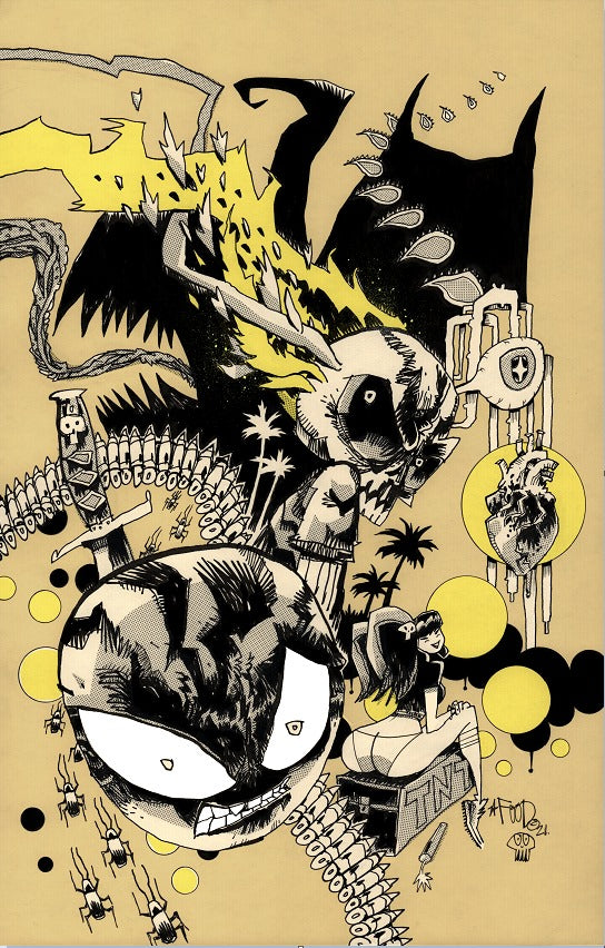 MFKZ #1 JIM MAHFOOD EXCLUSIVE VIRGIN VARIANT 2021 MFKZ BEHEMOTH COMICS