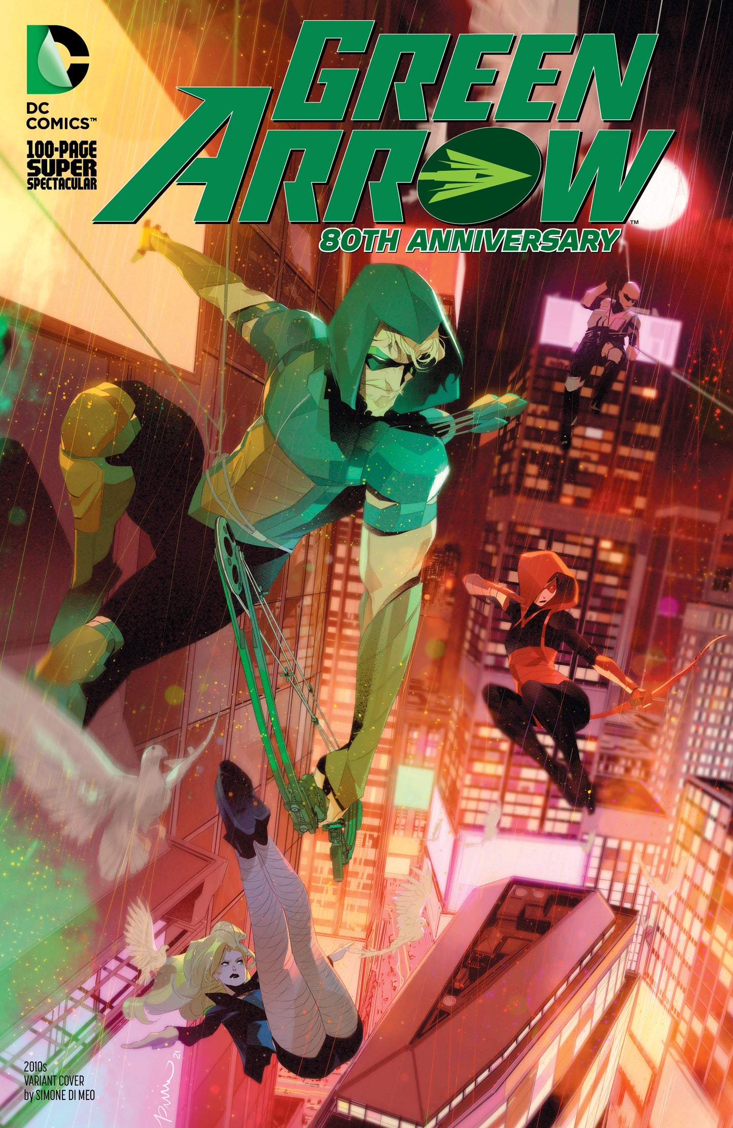 GREEN ARROW 80TH ANNIVERSARY 100-PAGE SUPER SPECTACULAR #1 CVR I SIMONE DI MEO 2010S VARIANT 2021 Green Arrow DC COMICS