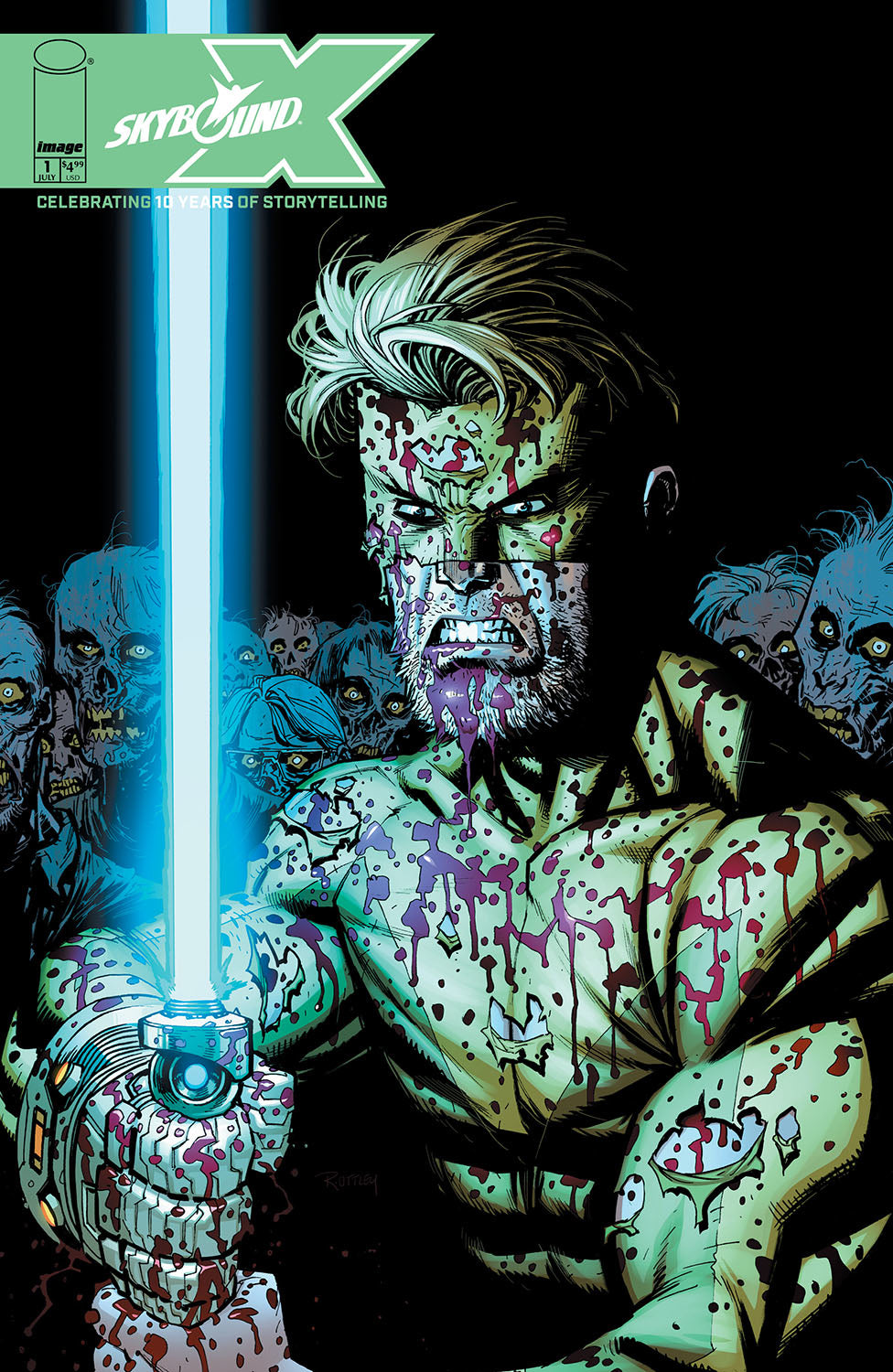 SKYBOUND X #1 CVR A OTTLEY (MR) (1ST APP CLEMENTINE) 2021 Walking Dead IMAGE COMICS