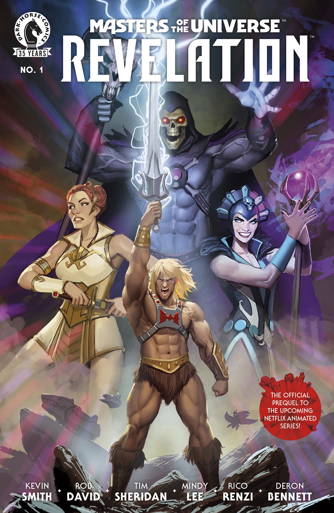 MASTERS OF THE UNIVERSE REVELATION #1 (OF 4) CVR A SEJIC (HE-MAN) 2021 He-Man DARK HORSE COMICS