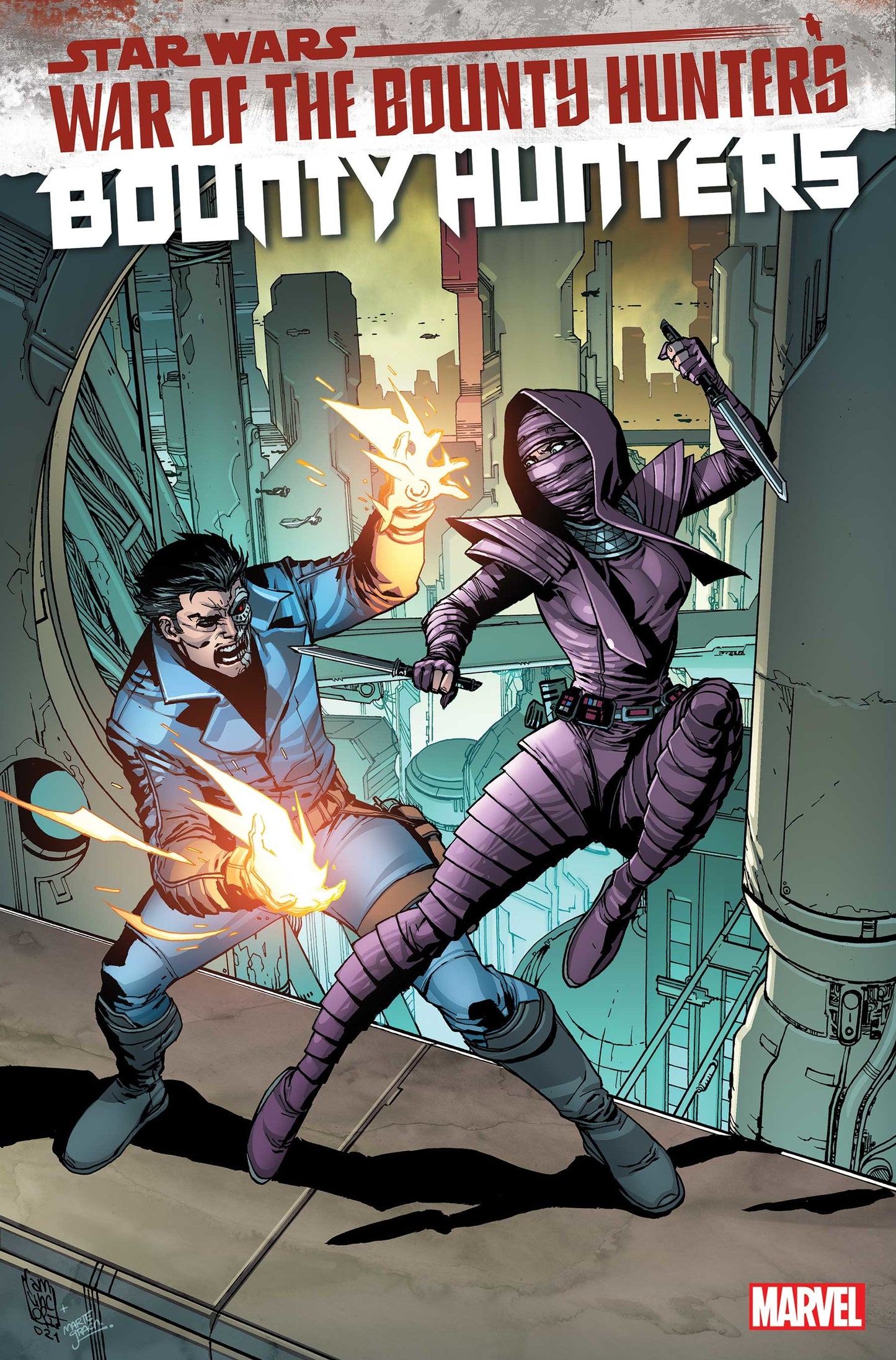 STAR WARS BOUNTY HUNTERS #14 WOBH 2021 Star Wars Bounty Hunters MARVEL COMICS
