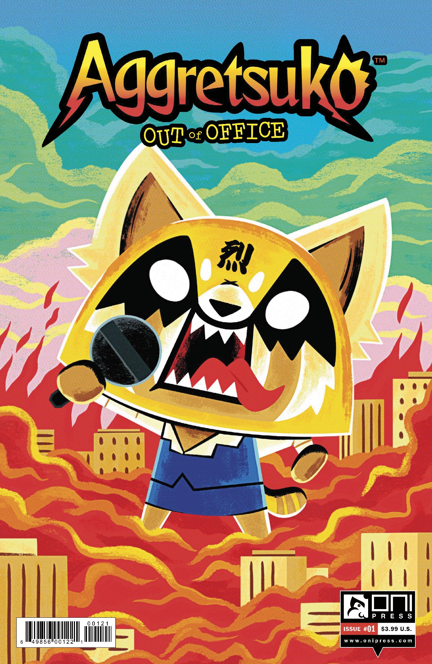 AGGRETSUKO OUT OF OFFICE #1 CVR B KOLB 2021 Aggretsuko ONI PRESS INC.