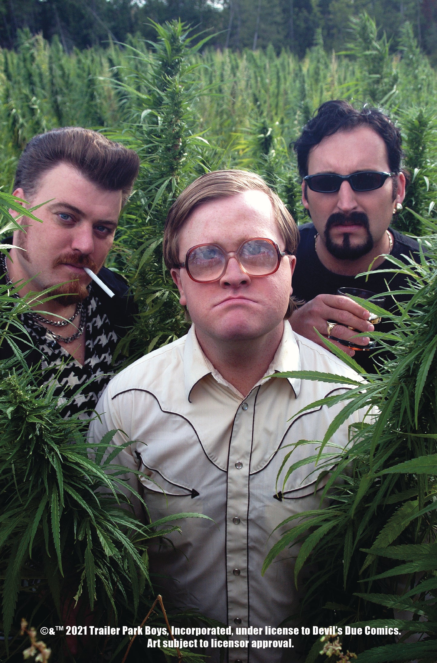 TRAILER PARK BOYS GET A F#ING COMIC BOOK #1 CVR D PHOTO (MR) 2021 comic book DEVILS DUE