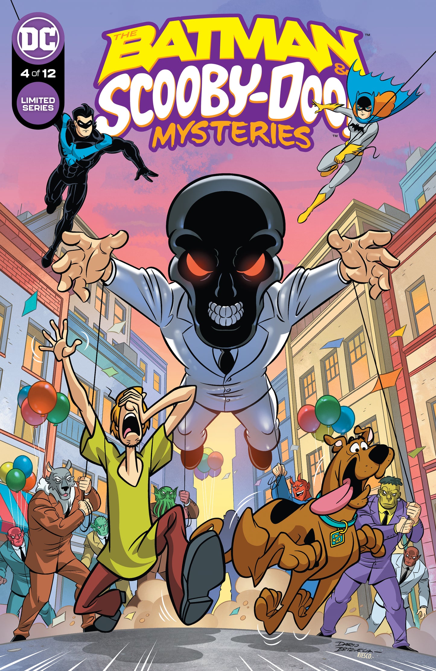 BATMAN & SCOOBY-DOO MYSTERIES #4 (OF 12) 2021 Batman and Scooby-Doo DC COMICS