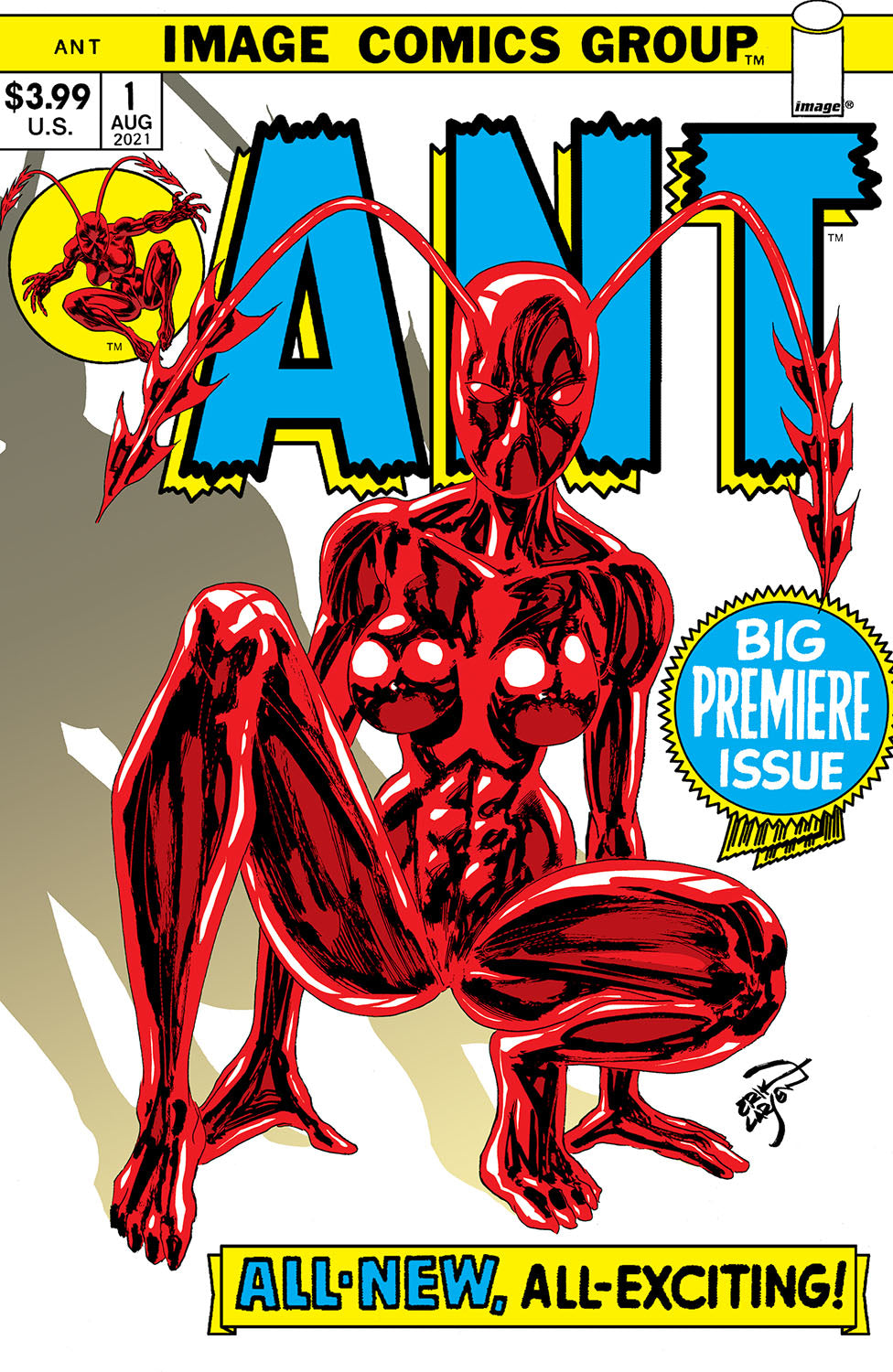 ANT #1 CVR G RETRO TRADE DRESS 2021 Ant IMAGE COMICS