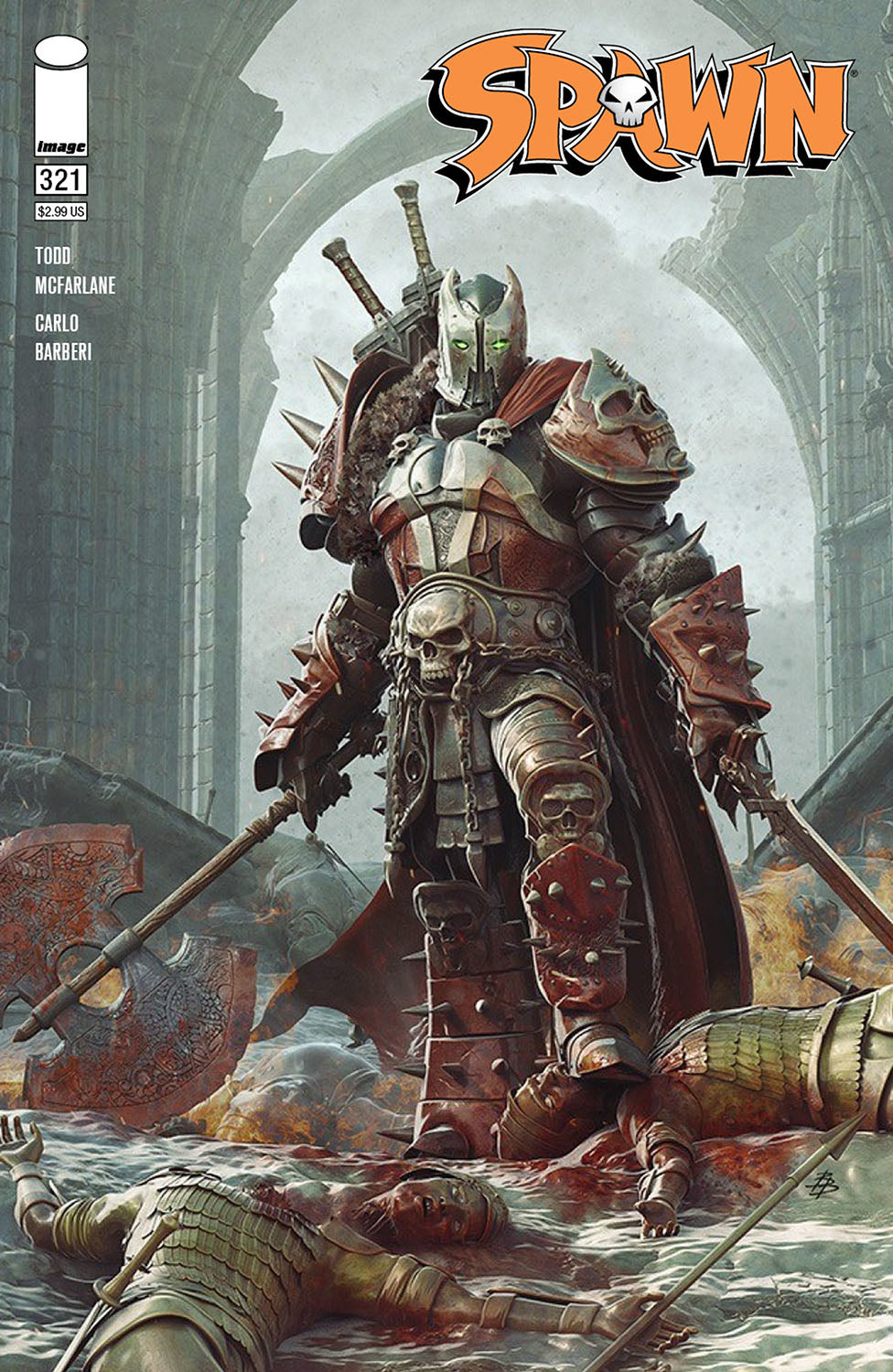 SPAWN #321 CVR A BARENDS 2021 Spawn IMAGE COMICS