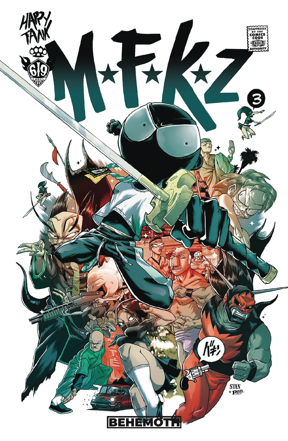 MFKZ #3 CVR A RUN (MR) 2021 MFKZ BEHEMOTH COMICS
