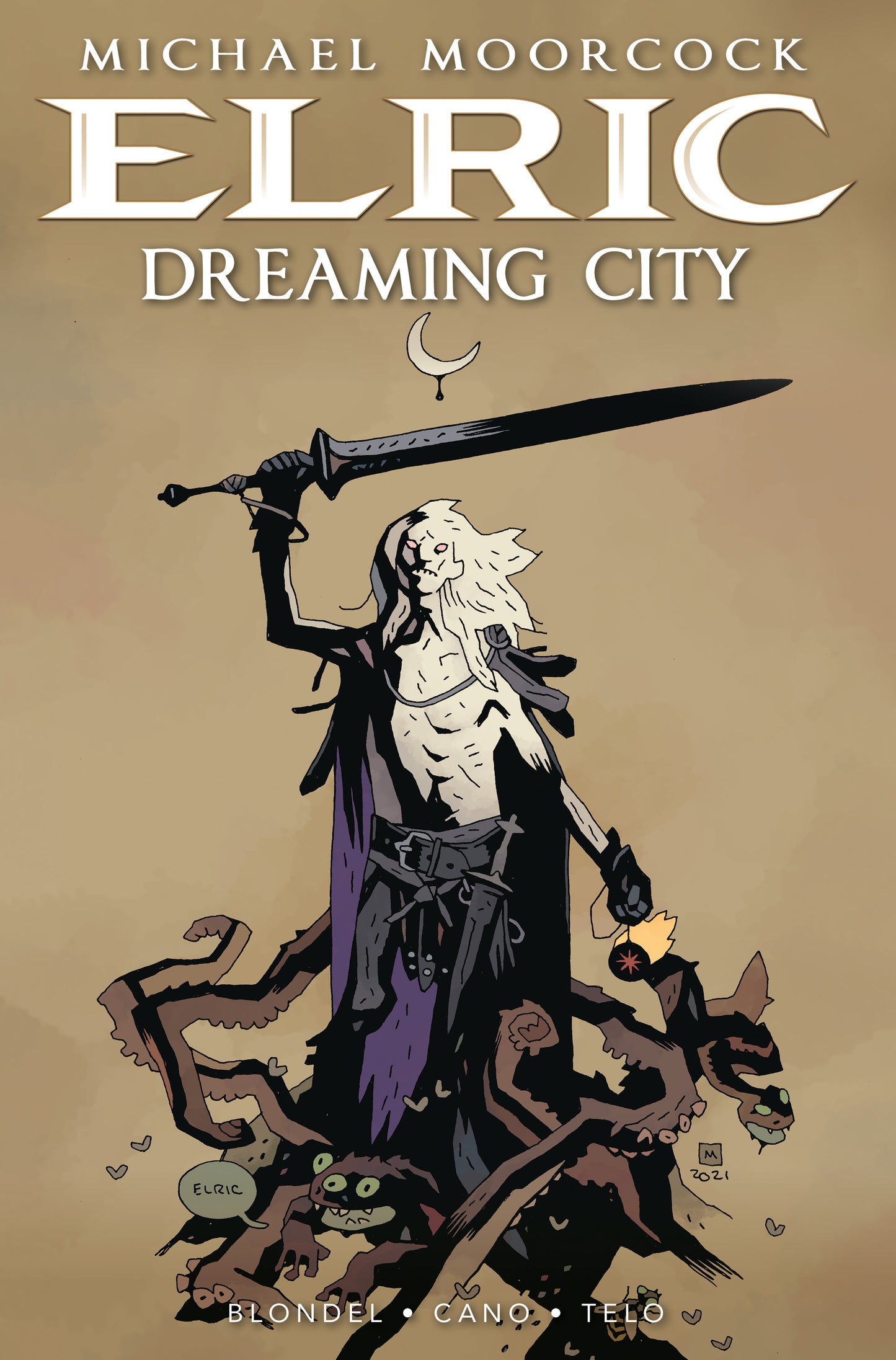 ELRIC DREAMING CITY #1 CVR A MIGNOLA (MR) 2021 comic book TITAN COMICS