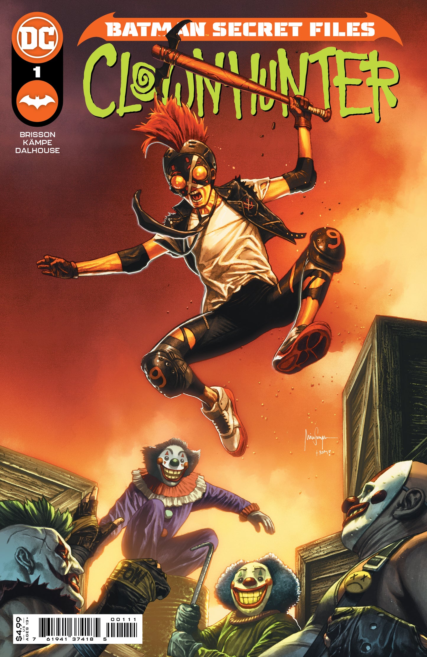 BATMAN SECRET FILES CLOWNHUNTER #1 (ONE SHOT) CVR A MICO SUAYAN 2021 Batman DC COMICS