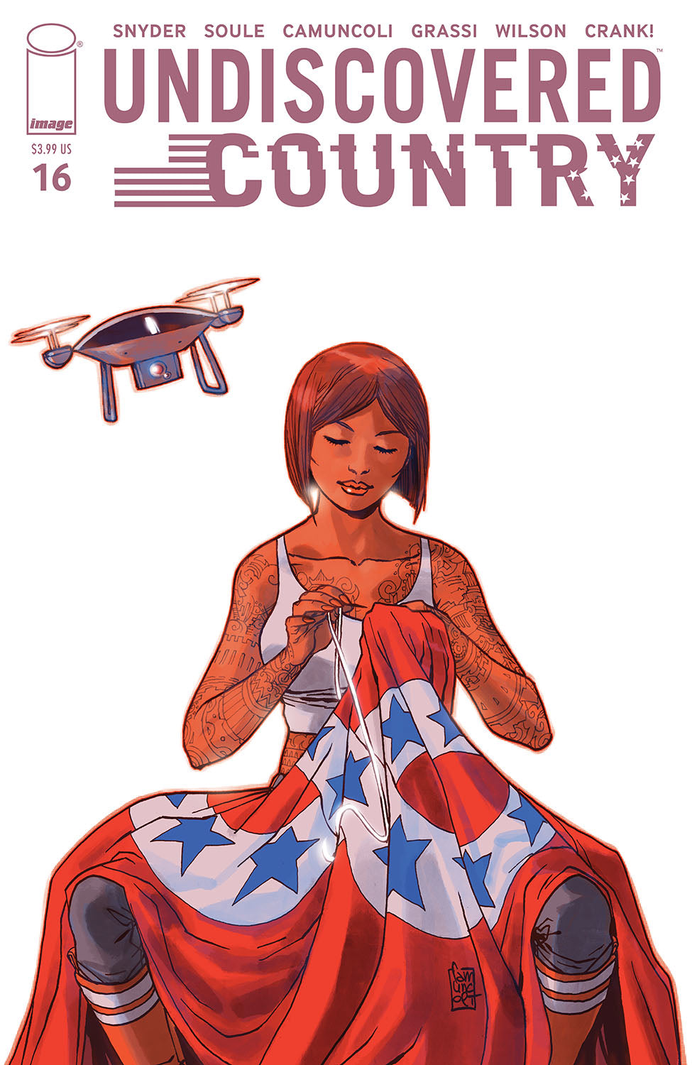 UNDISCOVERED COUNTRY #16 CVR A CAMUNCOLI (MR) 2021 comic book IMAGE COMICS