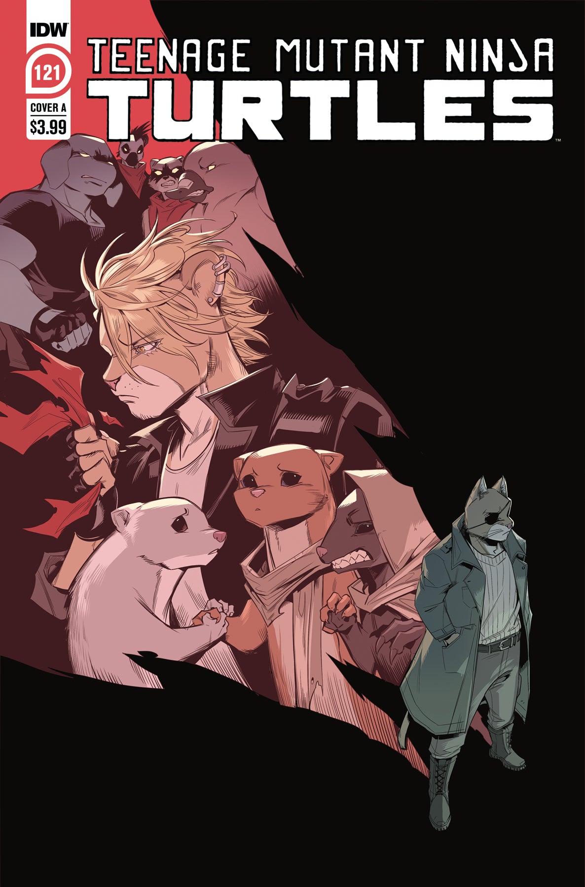 TMNT ONGOING #121 CVR A NISHIJIMA 2021 comic book IDW PUBLISHING