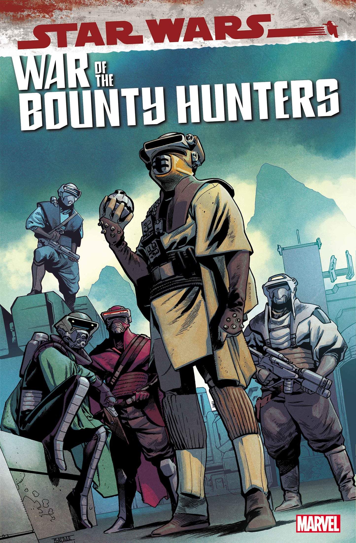 STAR WARS WAR BOUNTY HUNTERS BOUSHH #1 2021 Star Wars MARVEL COMICS