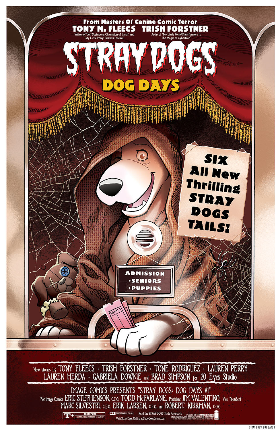STRAY DOGS DOG DAYS #1 (OF 2) CVR B HORROR MOVIE VARIANT 2021 comic book IMAGE COMICS