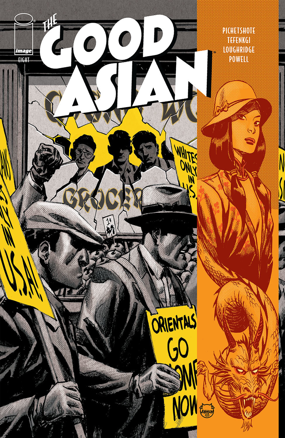 GOOD ASIAN #8 (OF 10) CVR A JOHNSON (MR) 2021 comic book IMAGE COMICS