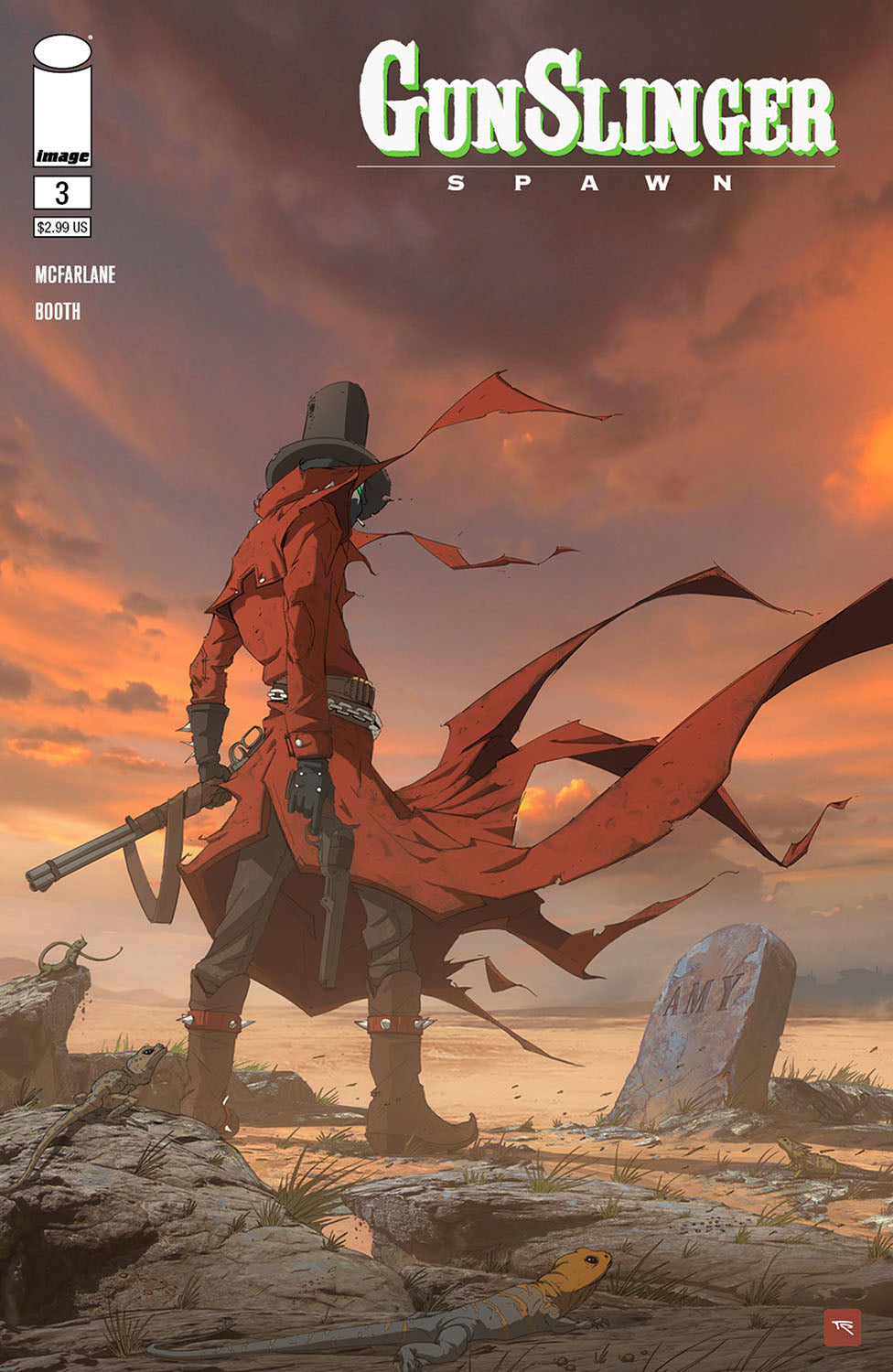 GUNSLINGER SPAWN #3 CVR A REVOLVER 2021 Spawn IMAGE COMICS