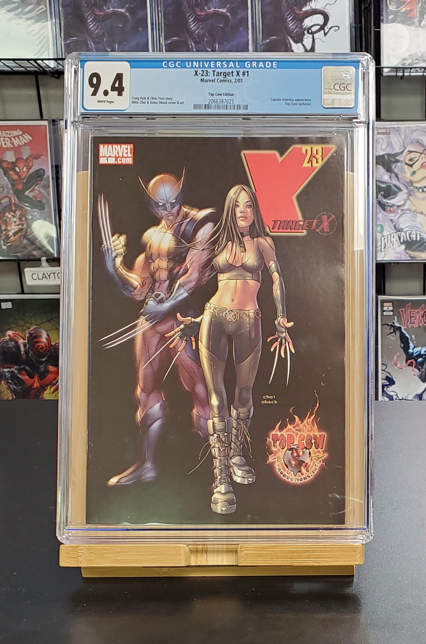 9.4 CGC X-23 Target X #1 Top Cow Variant Mike Choi Marvel Comics 2007 CGC CGC