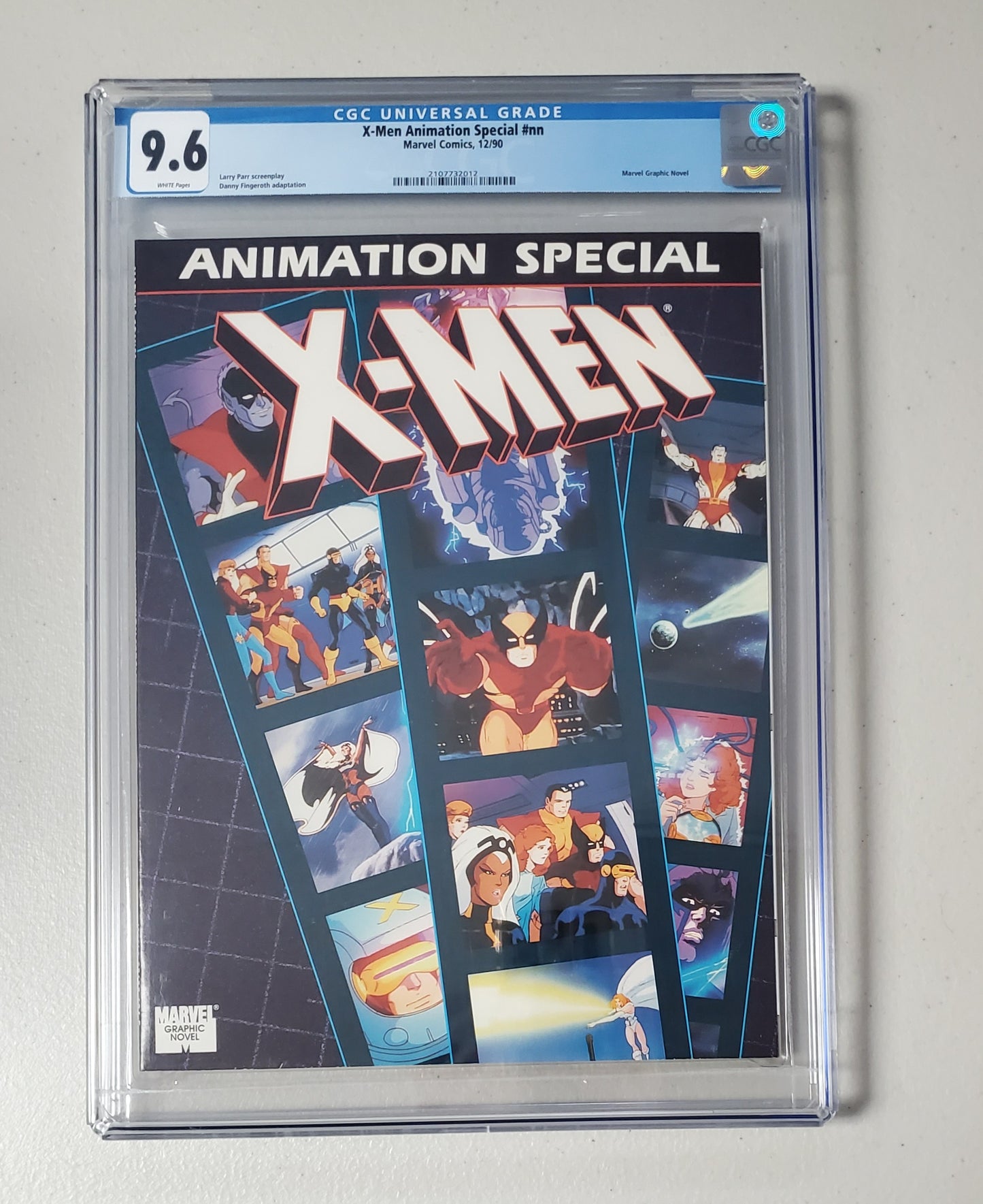 9.6 CGC X-MEN ANIMATION SPECIAL 1990 CGC CGC