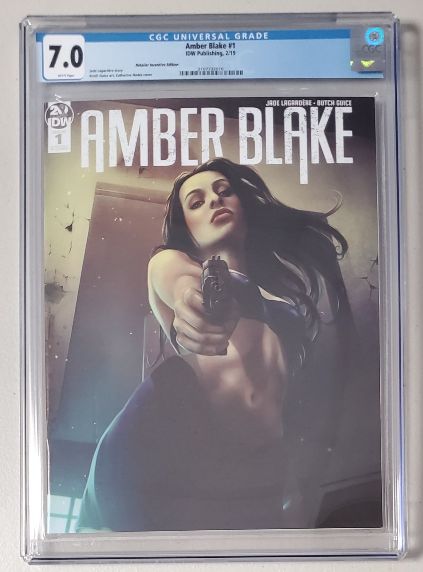 7.0 CGC AMBER BLAKE #1 1:10 VARIANT CGC CGC