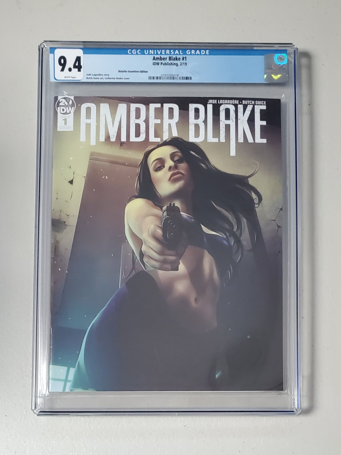 9.4 CGC AMBER BLAKE #1 1:10 VARIANT CGC CGC