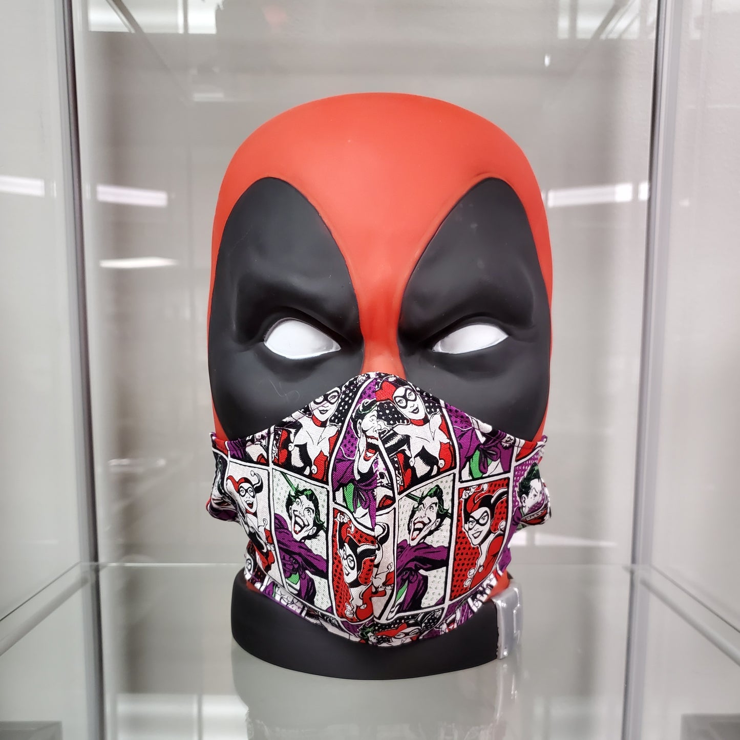 Harley Quinn & Joker Mask Masks Raw Stitches