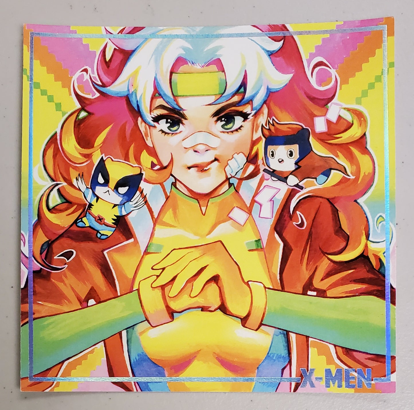 ROGUE X-MEN 6X6 PRINT BY RIAN GONZALES PRINT PRINT