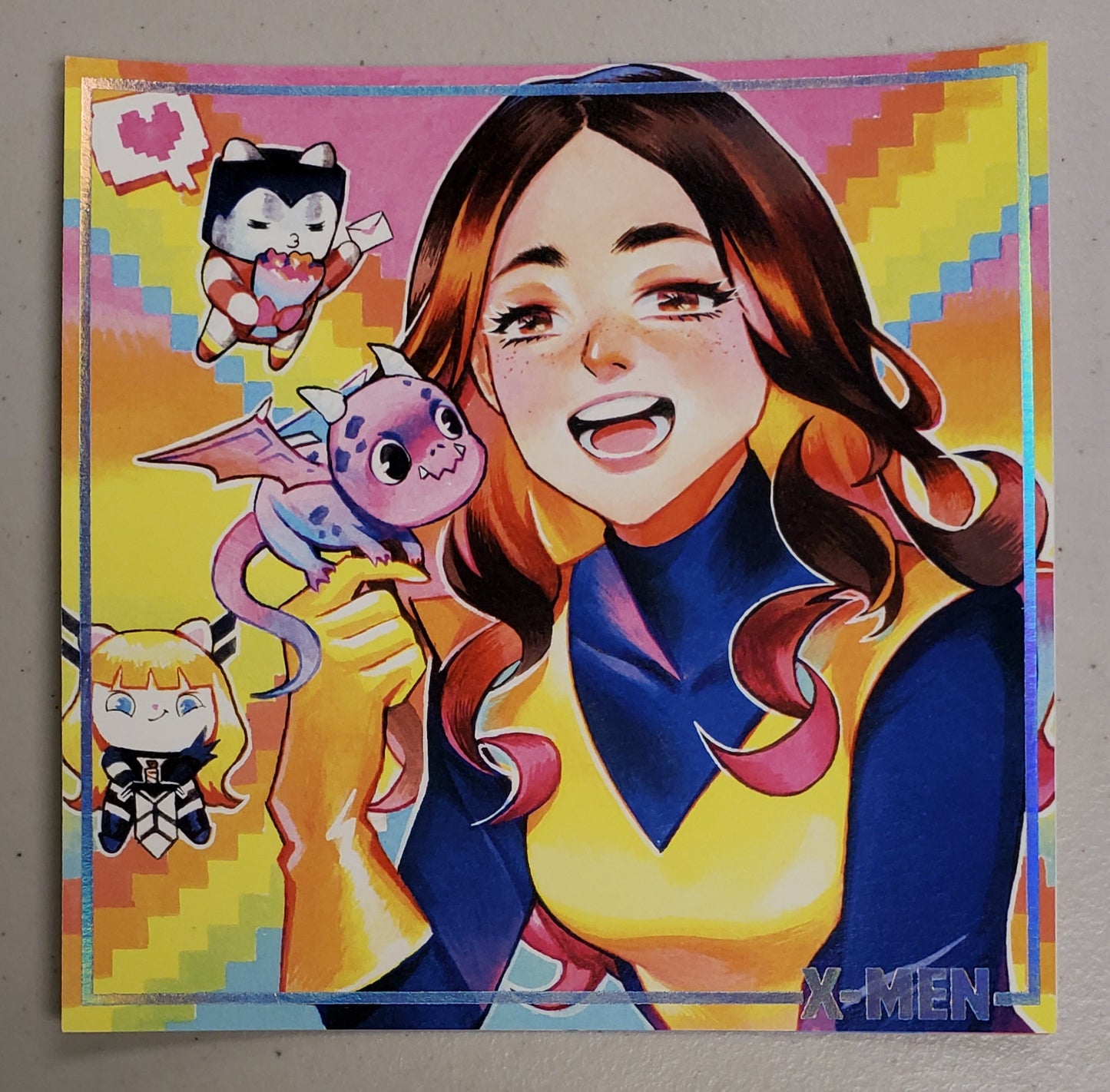 KITTY PRYDE X-MEN 6X6 PRINT BY RIAN GONZALES PRINT PRINT