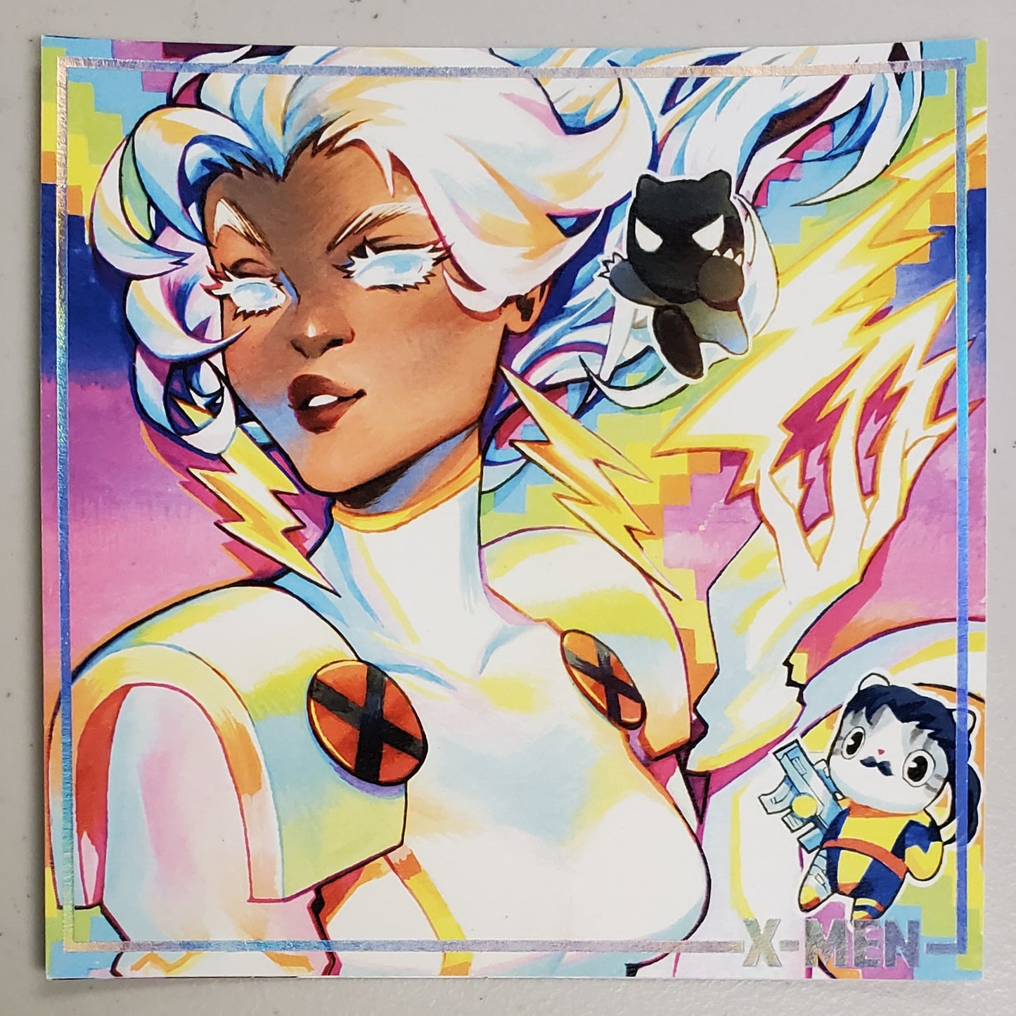 STORM X-MEN 6X6 PRINT BY RIAN GONZALES PRINT PRINT