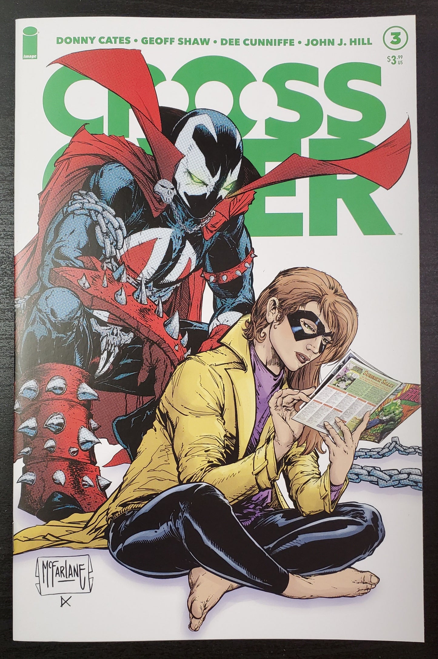 CROSSOVER #3 TODD MCFARLANE 1:8 SAVAGE DRAGON #1 SECRET CHASE VARIANT 2021 comic books IMAGE COMICS