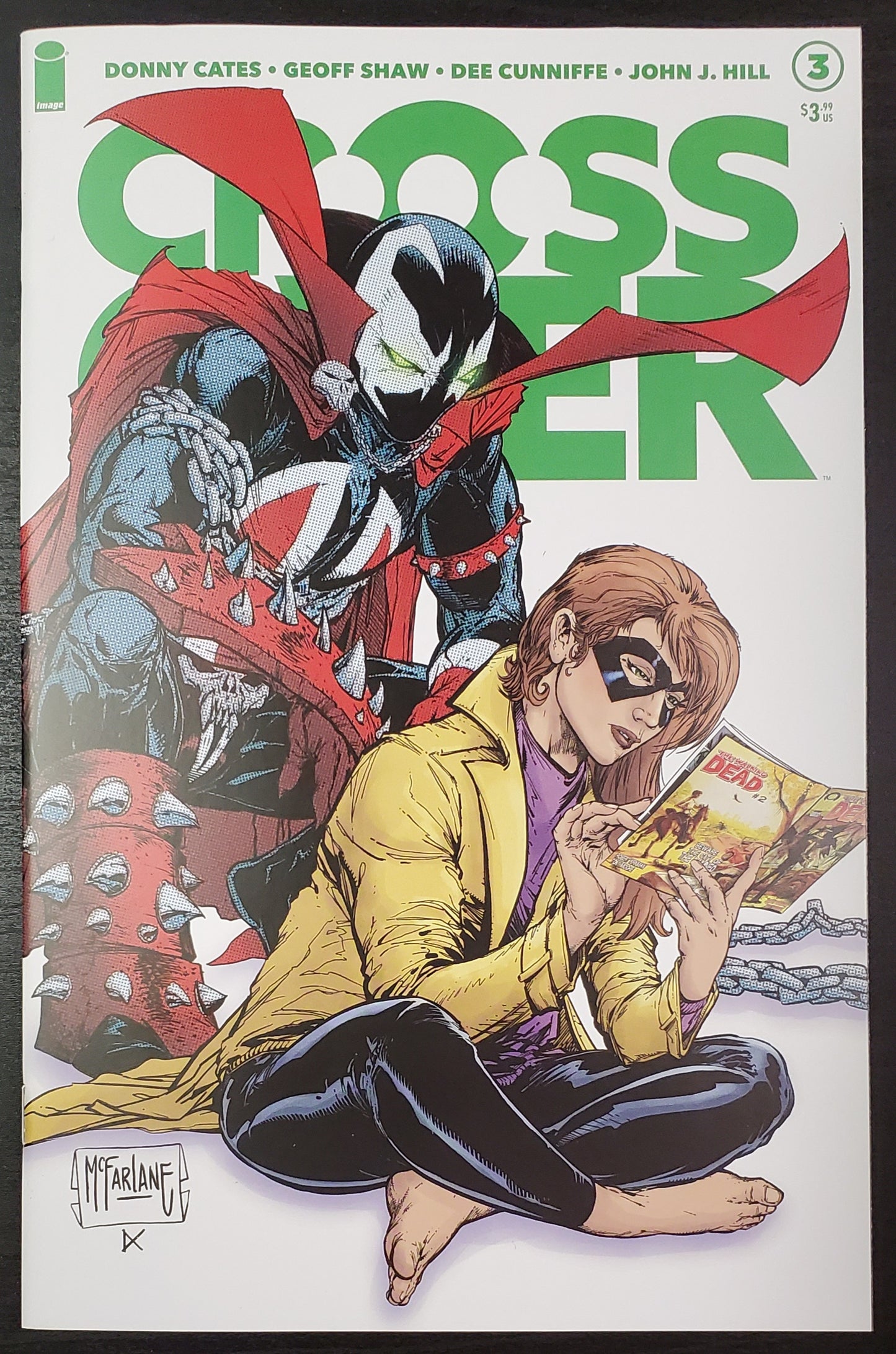 CROSSOVER #3 TODD MCFARLANE 1:8 WALKING DEAD #1 SECRET CHASE VARIANT 2021 comic books IMAGE COMICS