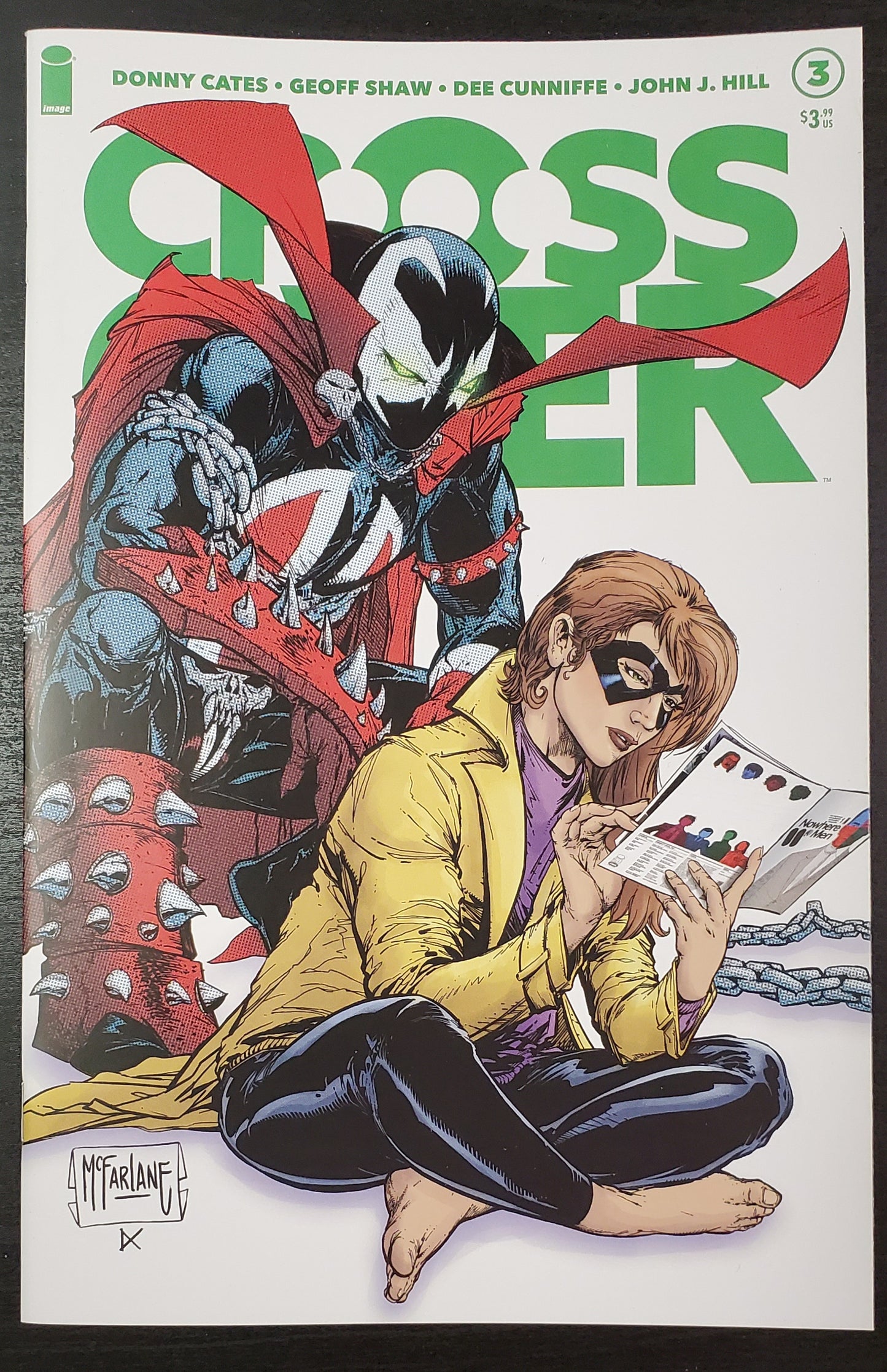 CROSSOVER #3 TODD MCFARLANE 1:8 NOWHERE MEN #1 SECRET CHASE VARIANT 2021 comic books IMAGE COMICS