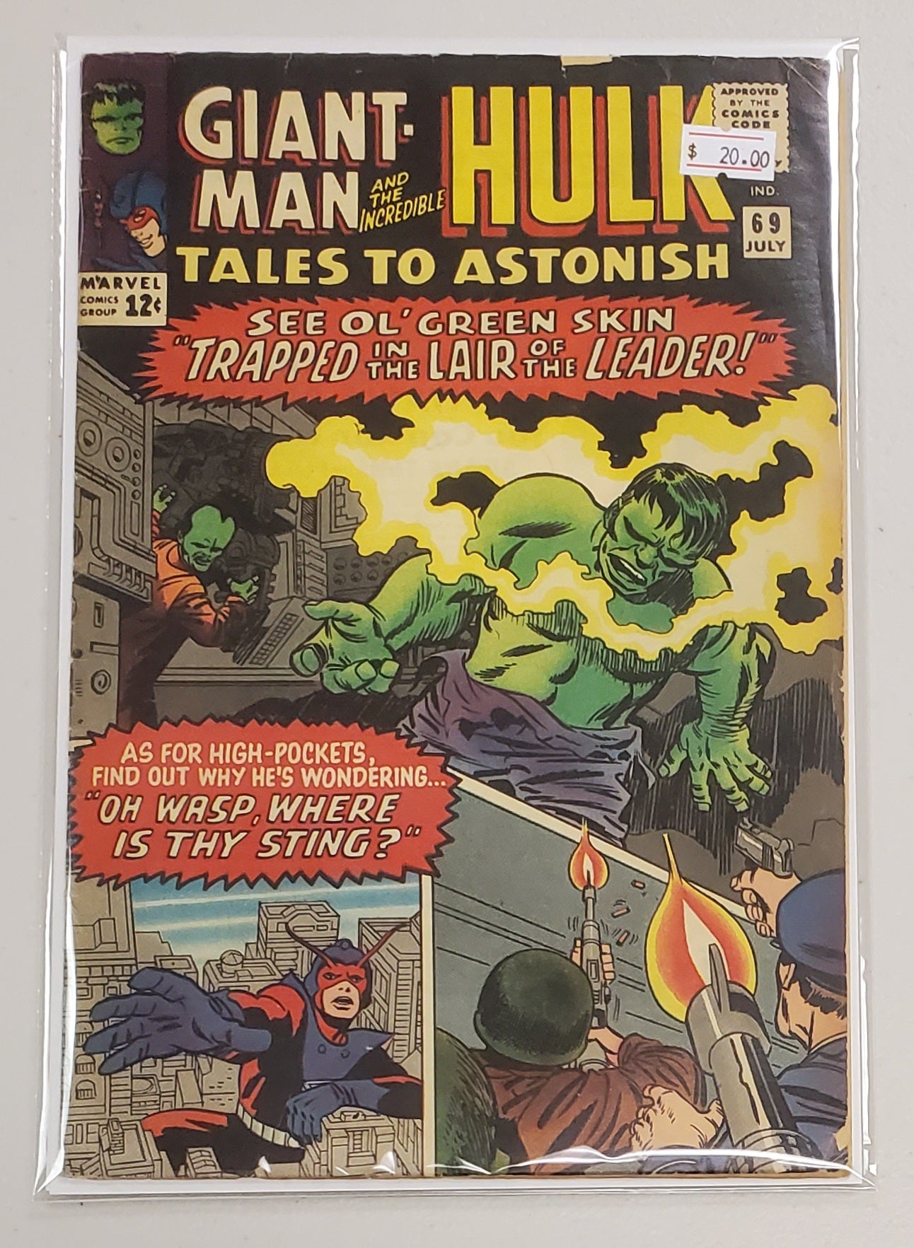 TALES TO ASTONISH #69 1965 comic books MARVEL COMICS