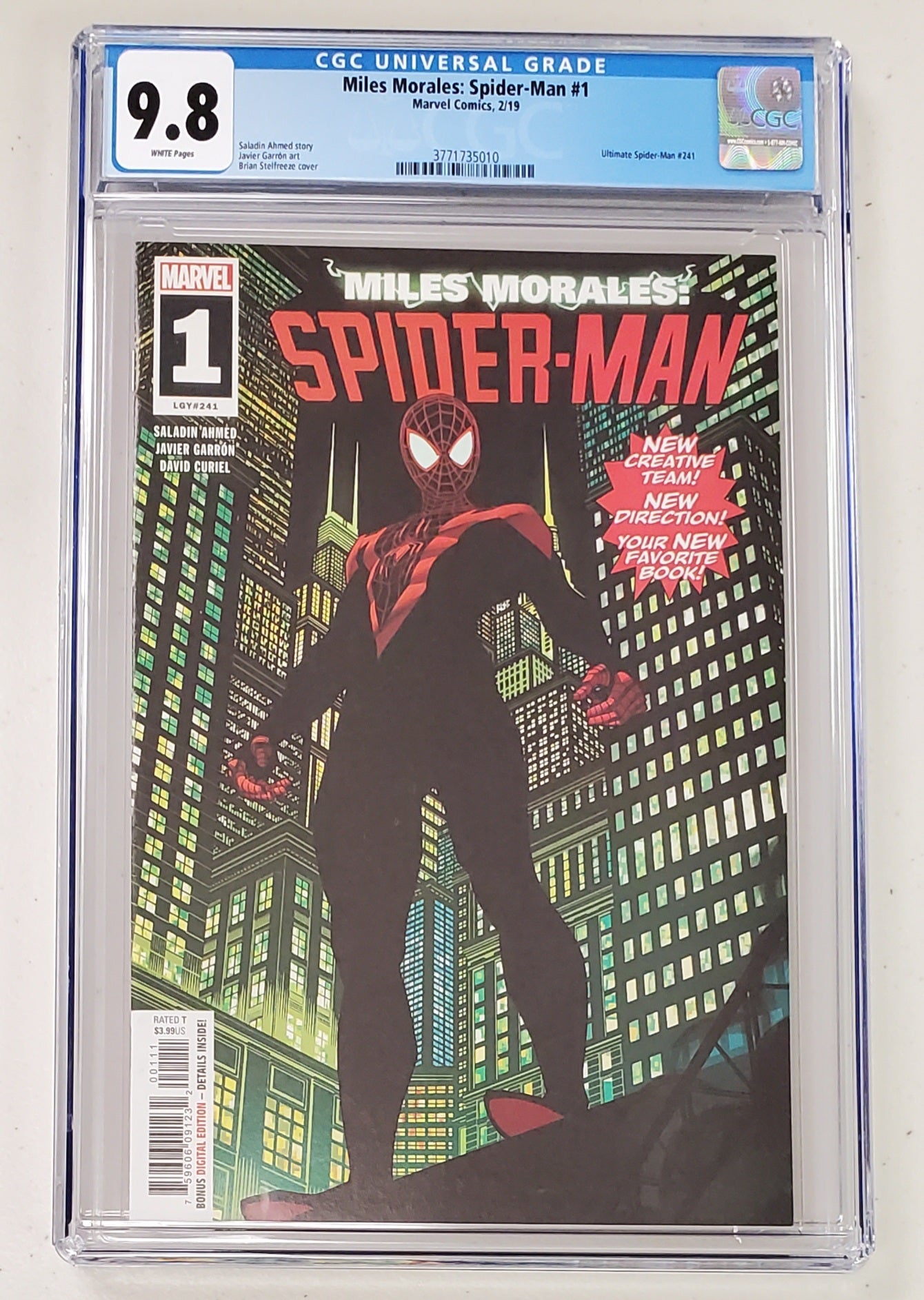 Miles Morales: Spider-Man #1 CGC deals 9.8