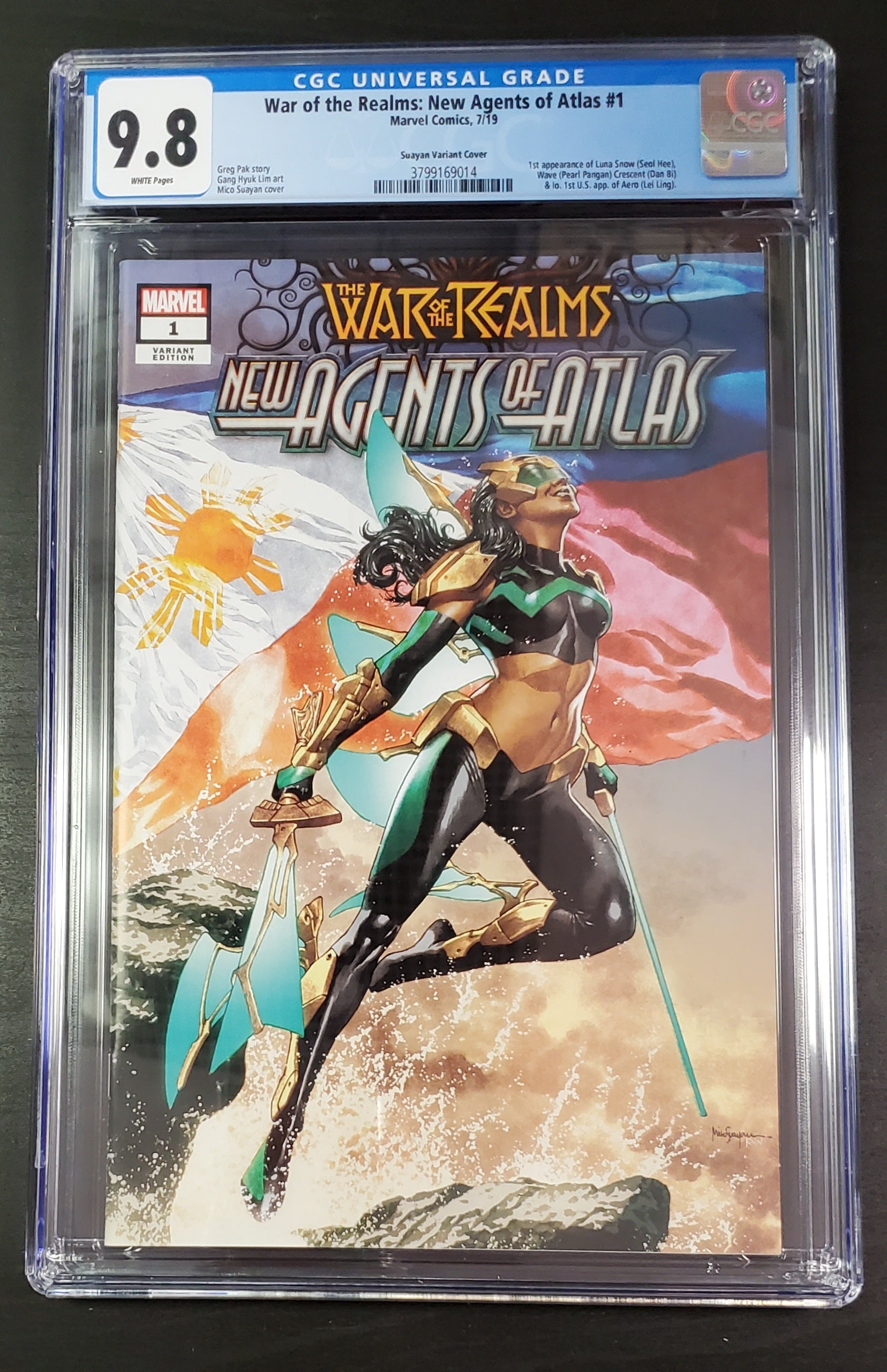 War of the Realms New Agents of Atlas CGC outlets 9.8