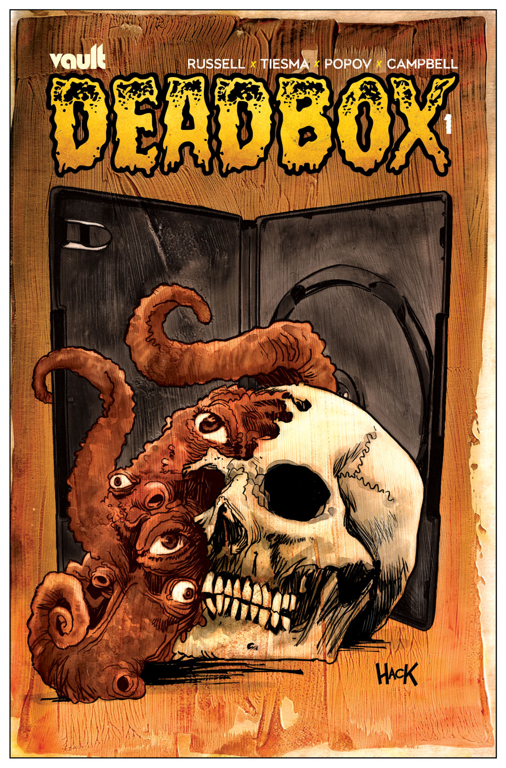 FREE DEADBOX #1 SSCO ROBERT HACK VARIANT 2021 with $10 PURCHASE (CODE: DEADBOX) comic book VAULT COMICS