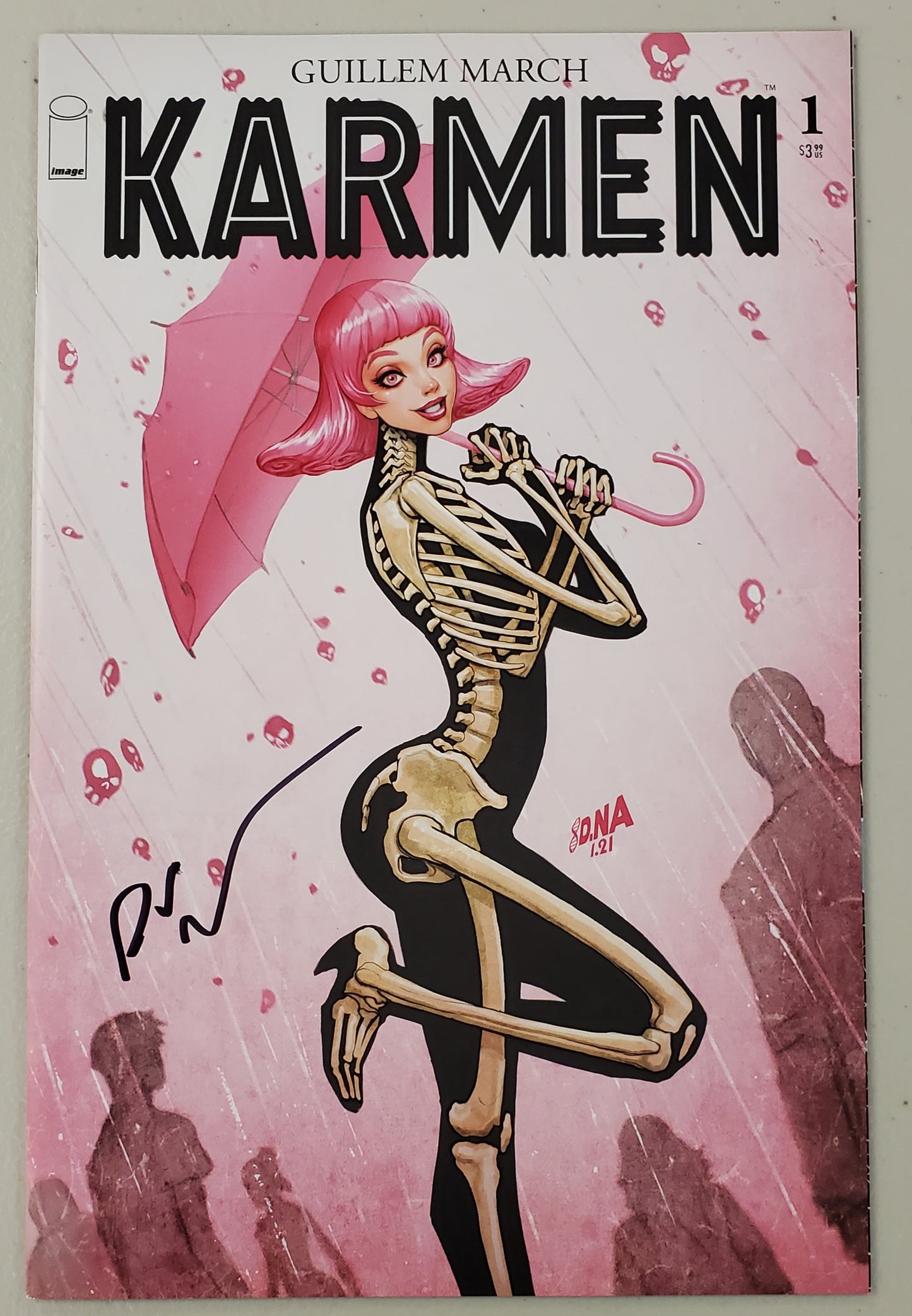 KARMEN #1 TRADE DRESS VARIANT SIGNED BY DAVID NAKAYAMA IMAGE COMICS