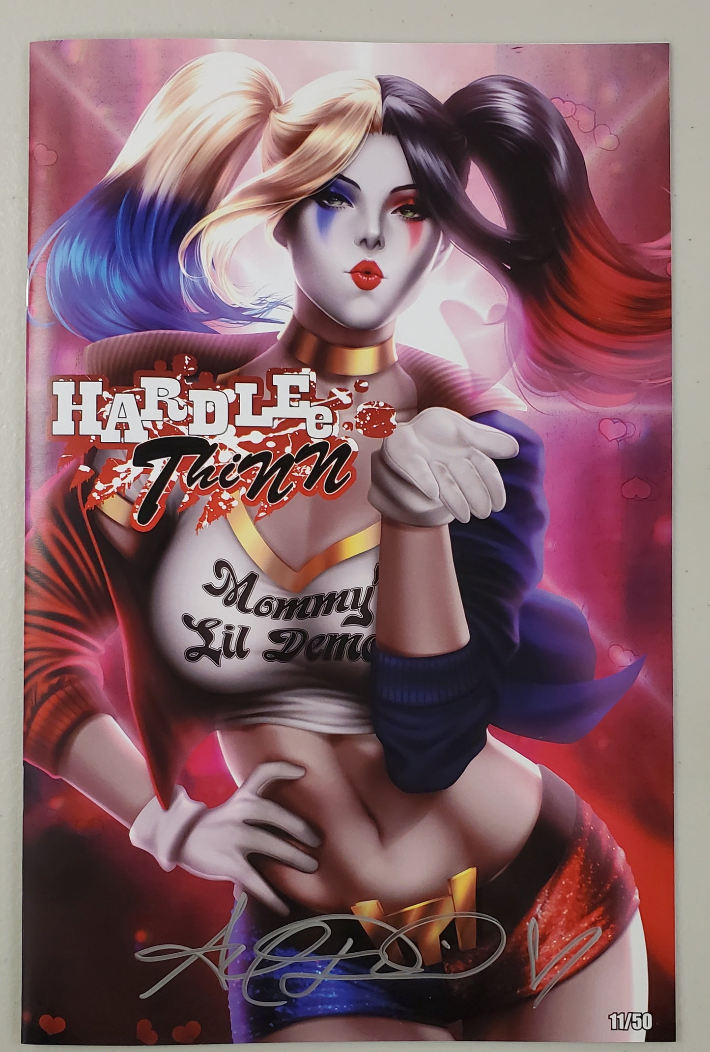 HARDLEE THINN HOMAGE VARIANT SIGNED BY ARIEL DIAZ #11/50 COUNTERPOINT COMICS