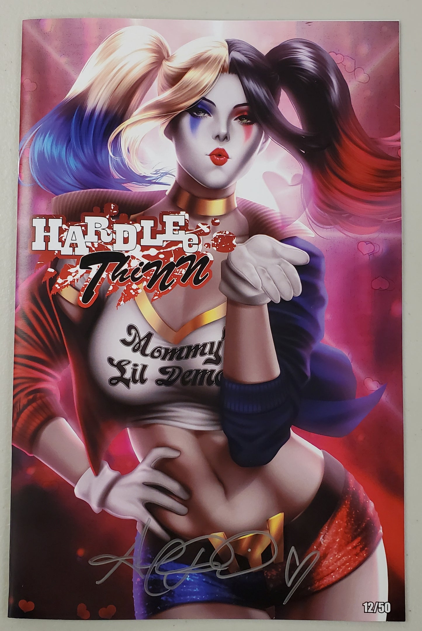HARDLEE THINN HOMAGE VARIANT SIGNED BY ARIEL DIAZ #12/50 COUNTERPOINT COMICS