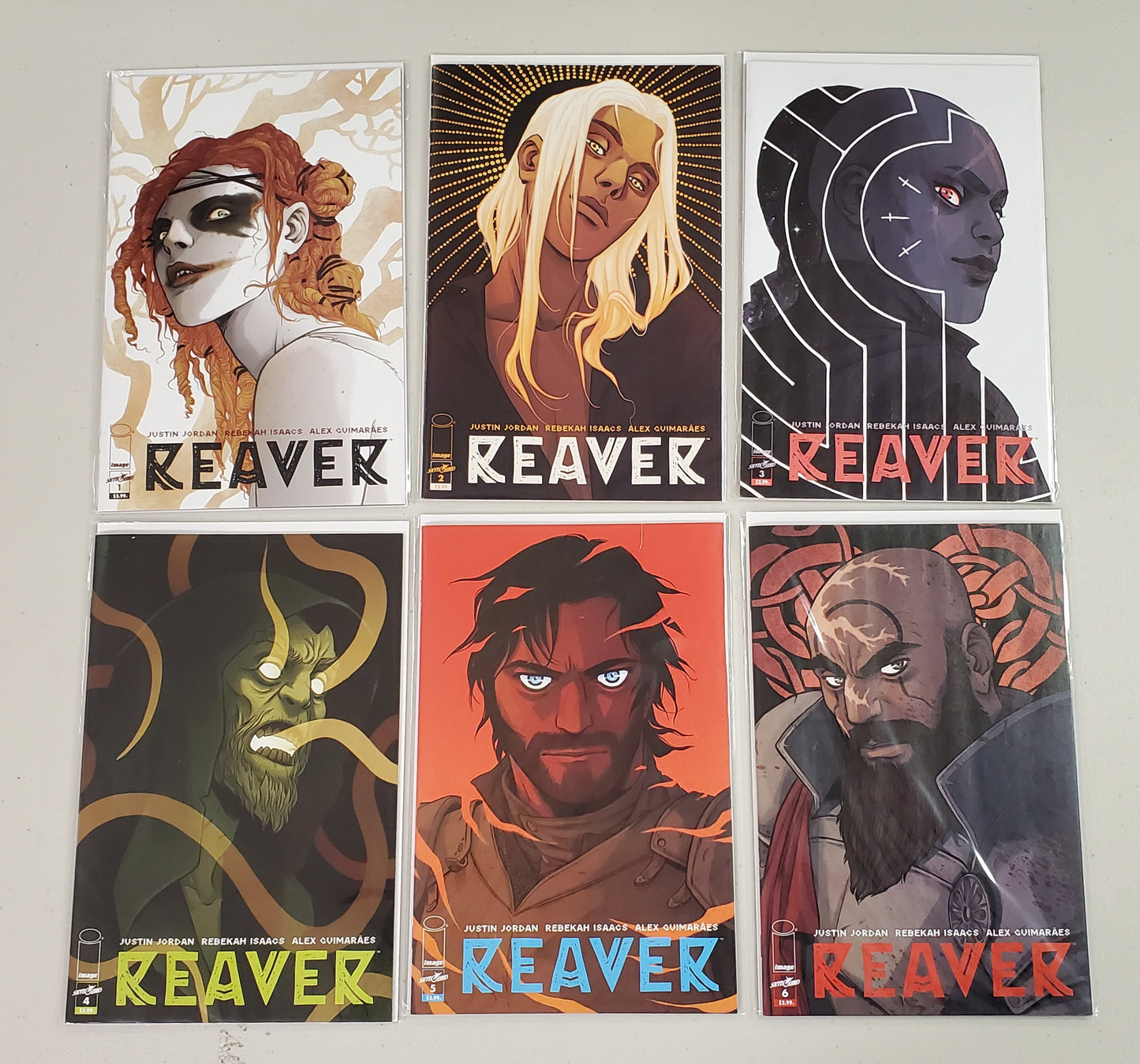 Reaver #1-#6 Set Comics Bundlle