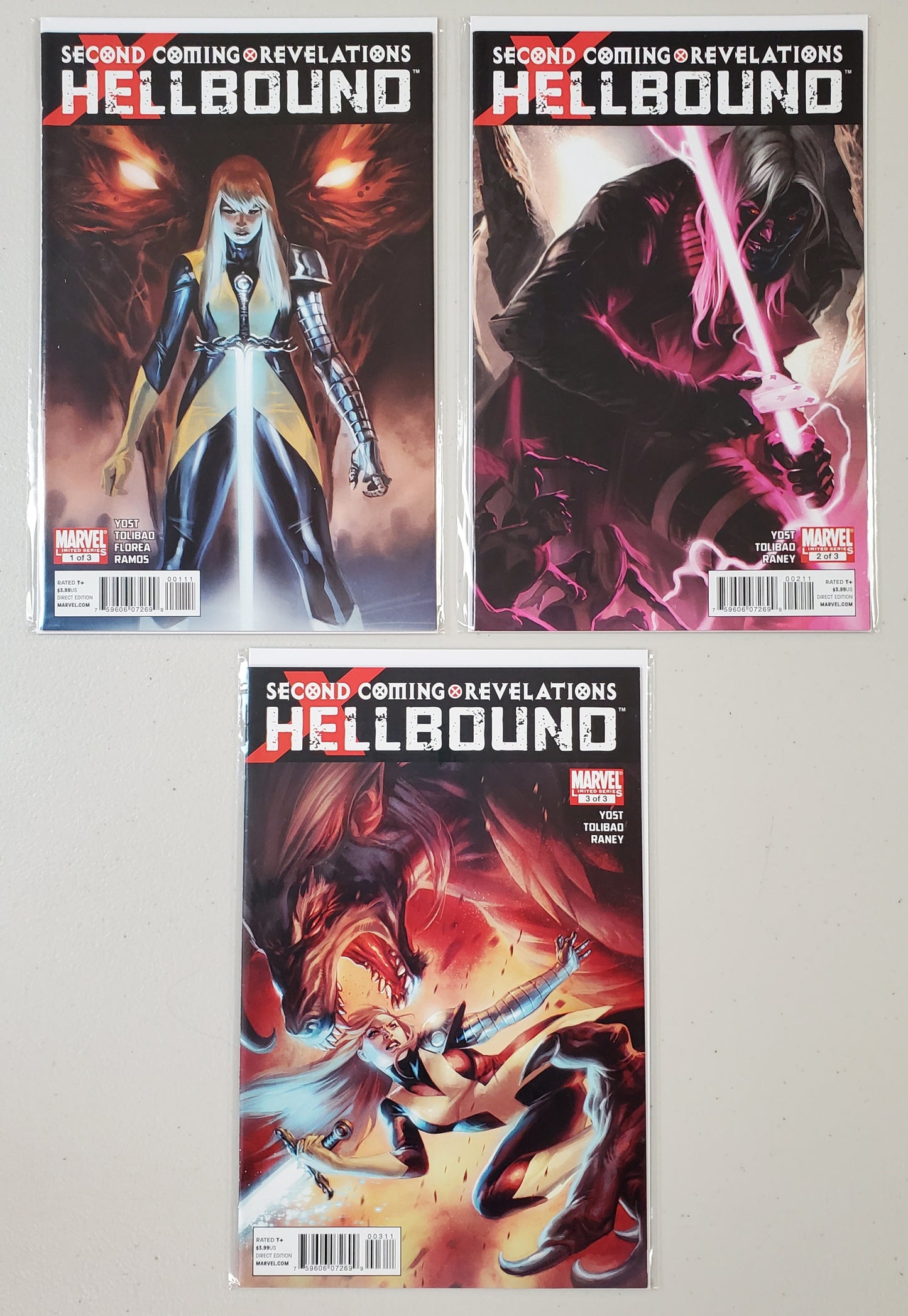HELLBOUND SECOND COMING REVELATIONS #1-#3 SET 2015 Comics Bundlle