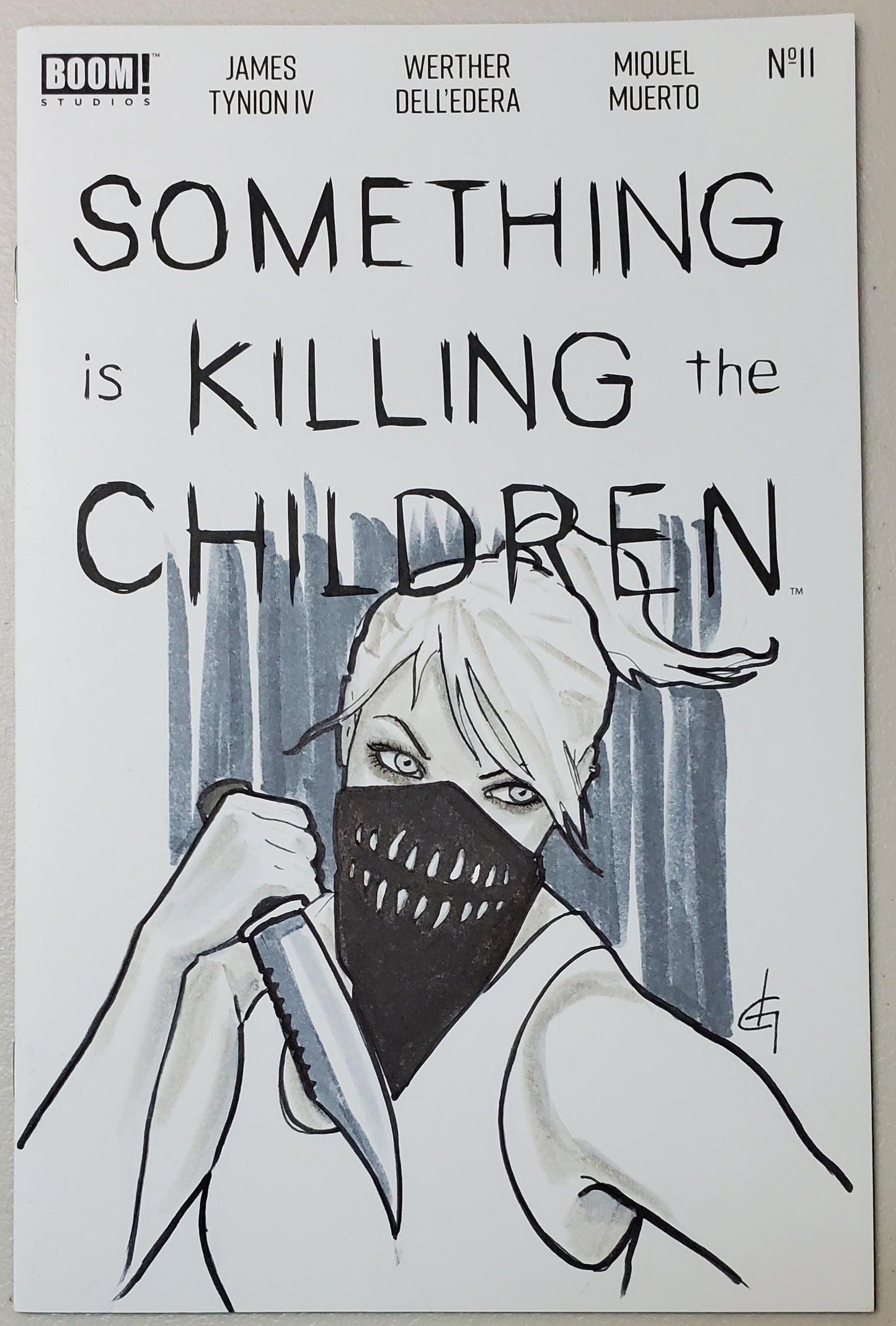 SIKTC ERICA SLAUGHTER BY DIJANA GRANOV ON SIKTC #11 BLANK SKETCH COVER comic books BOOM! STUDIOS