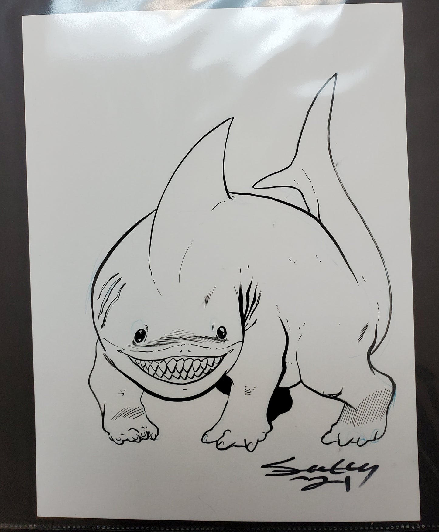 JEFF THE LAND SHARK BY TIM SEELEY comic books MARVEL COMICS