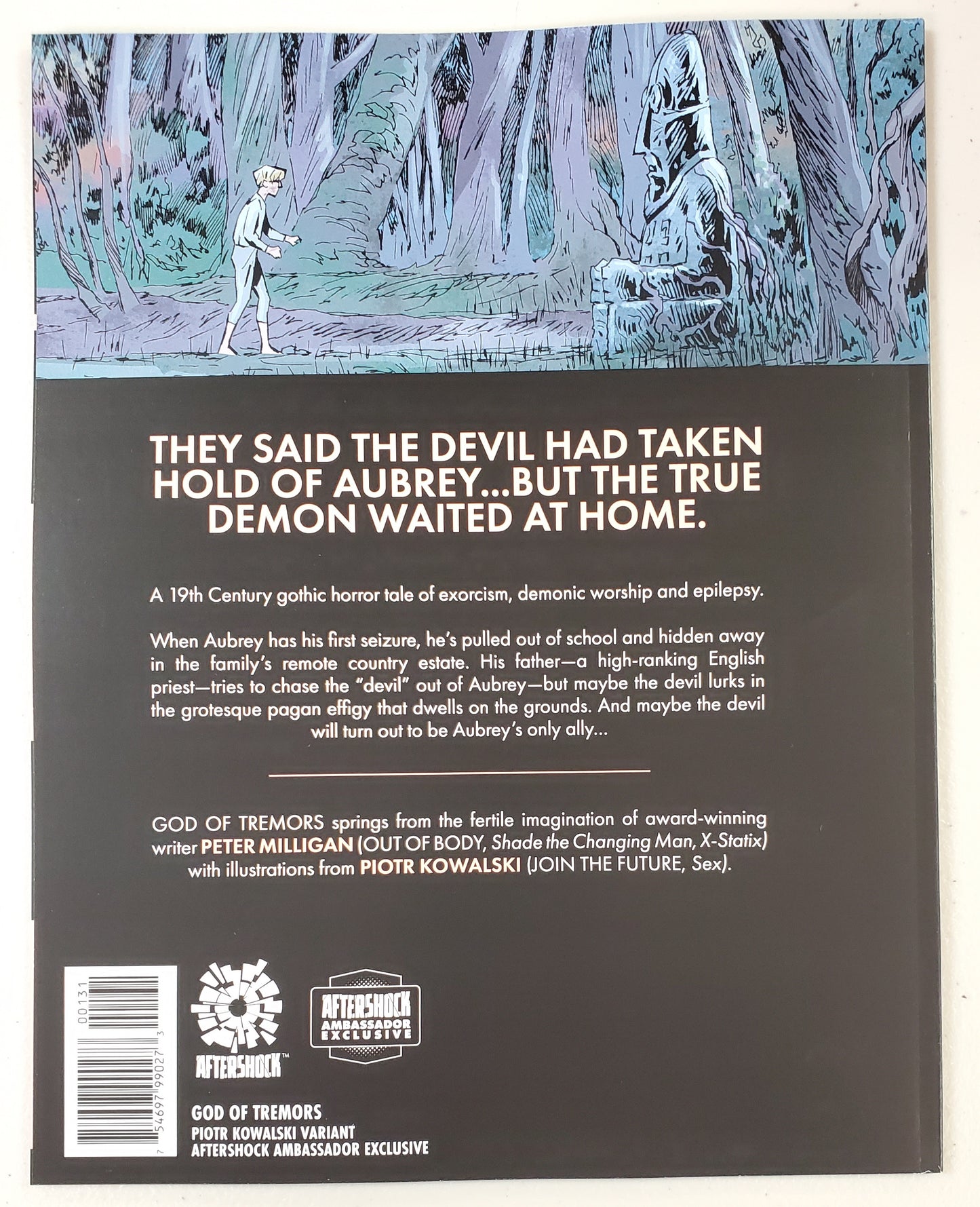 GOD TREMORS #1 AFTERSHOCK AMBASSADOR EXCLUSIVE VARIANT 2021 AFTERSHOCK COMICS