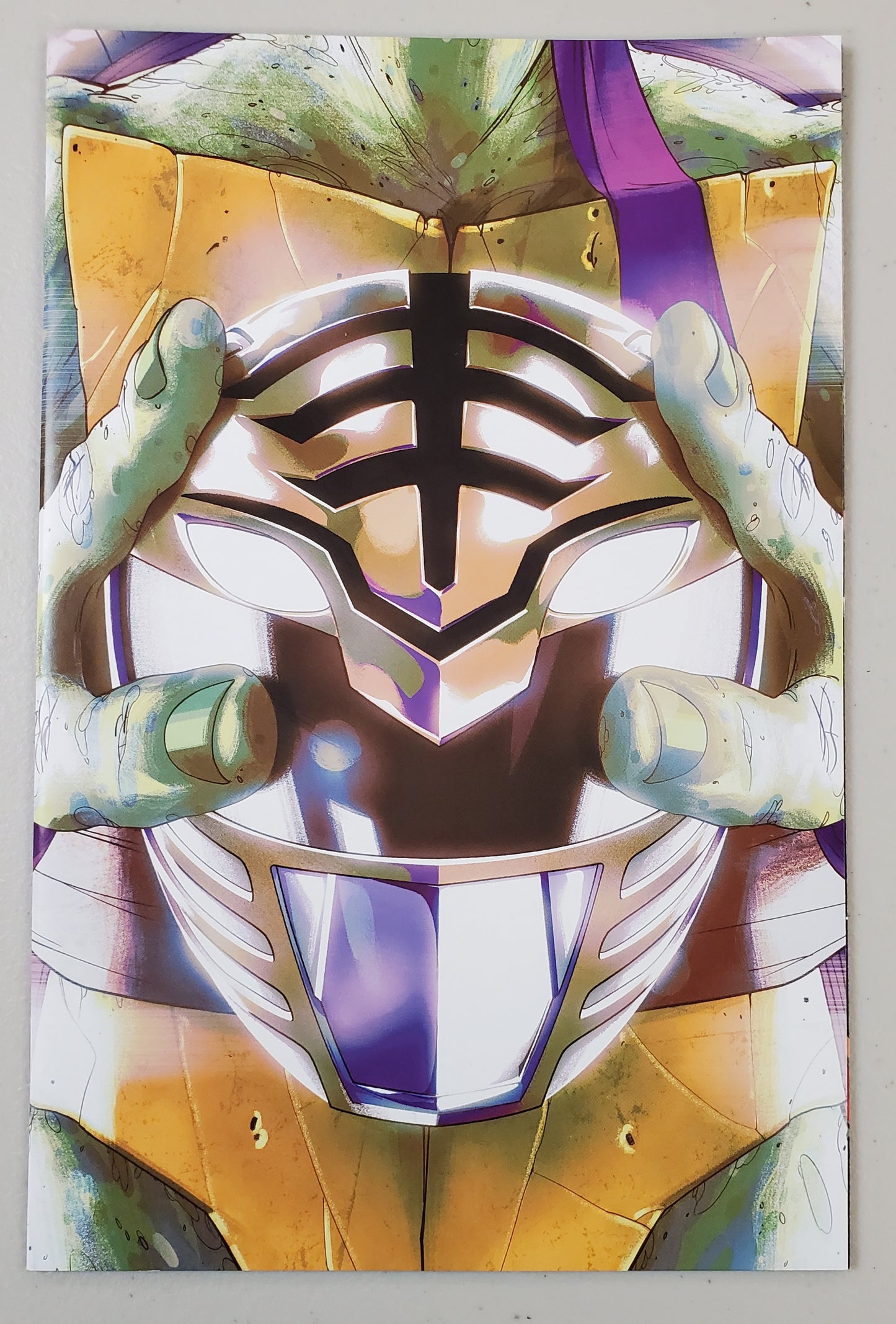 TMNT POWER RANGERS #2, #3, #4, & #5 ONE PER STORE VARIANT SET comic books BOOM