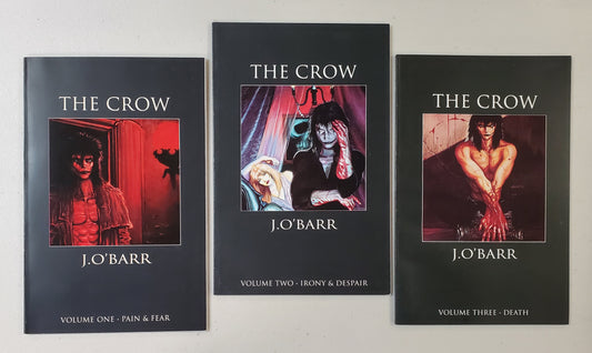CROW VOL 1, 2, 3 1ST PRINT JAMES O'BARR 1992