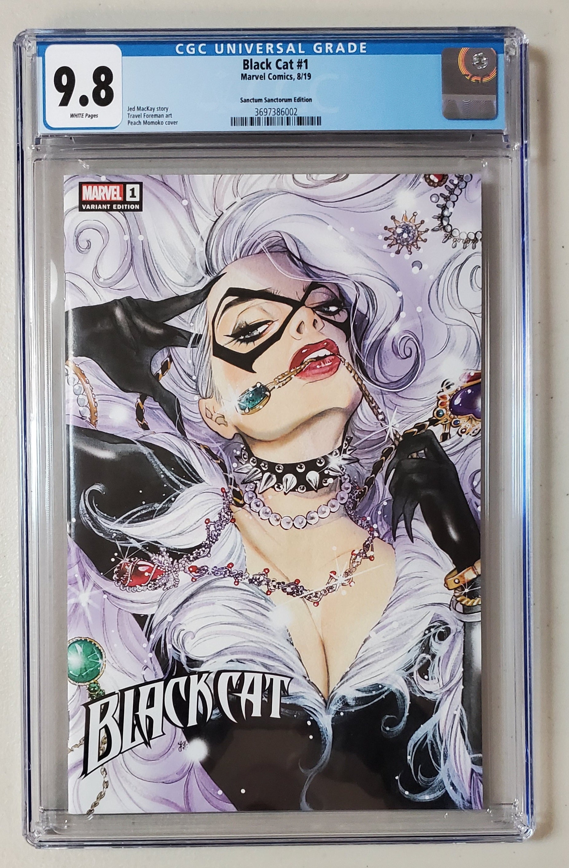 Women of Marvel #1 Peach Momoko popular Variant CGC 9 .8