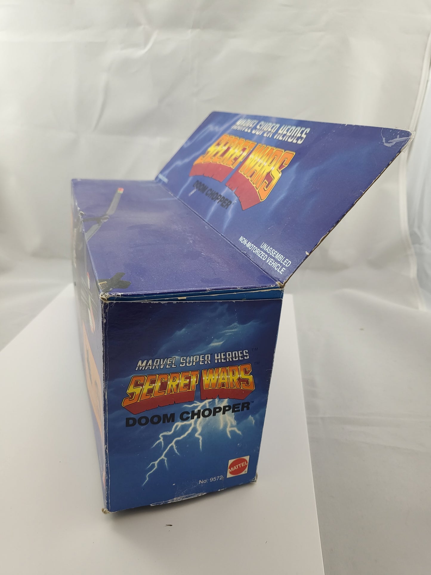 1984 MATTEL MARVEL SUPER HEROES SECRET WARS DR DOOM CHOPPER NEW MIB Sanctum Sanctorum Comics & Oddities LLC