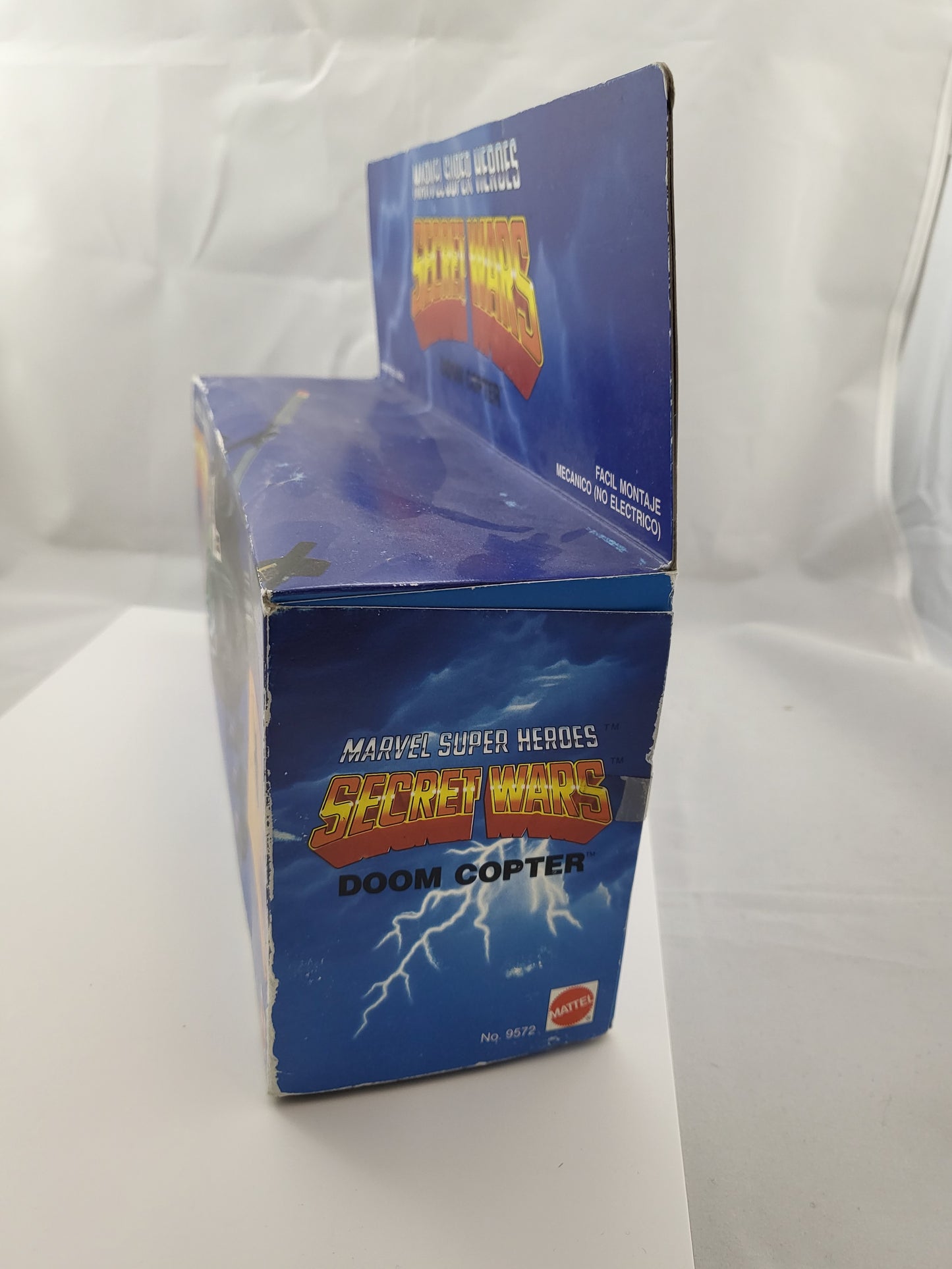1984 MATTEL MARVEL SUPER HEROES SECRET WARS DR DOOM COPTER SPANISH VARIANT Sanctum Sanctorum Comics & Oddities LLC